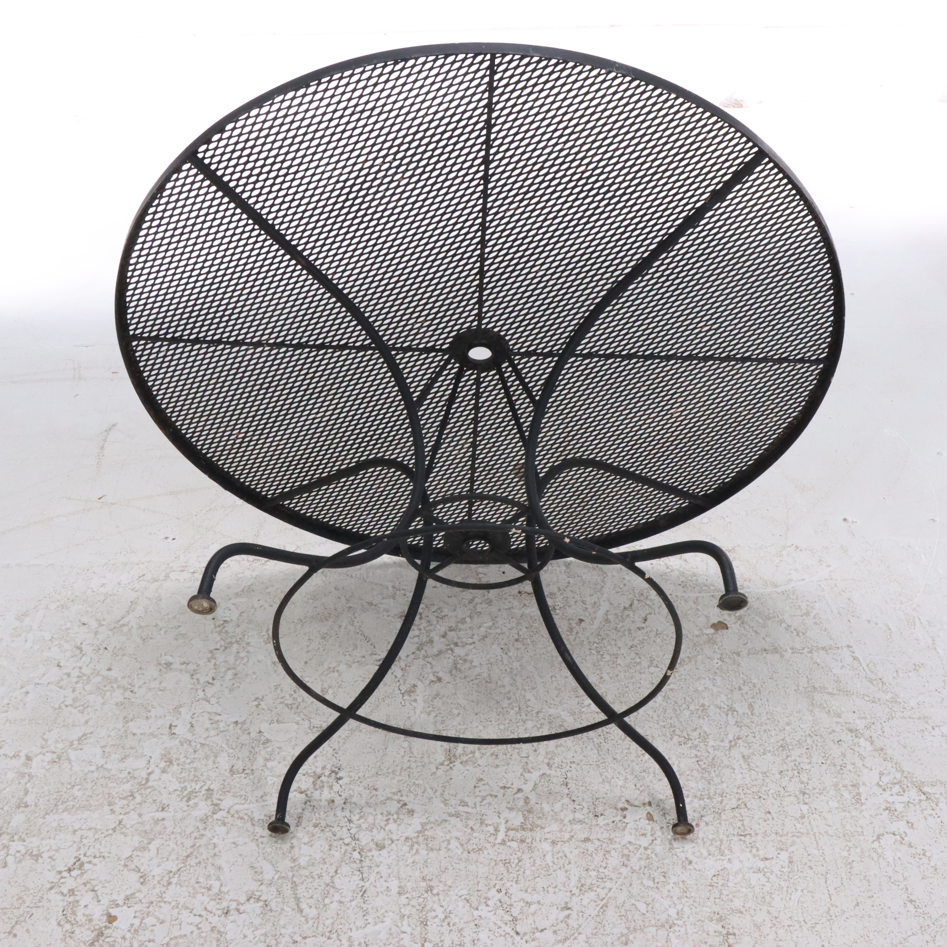 Wrought Iron Five-Piece Patio Dining Set