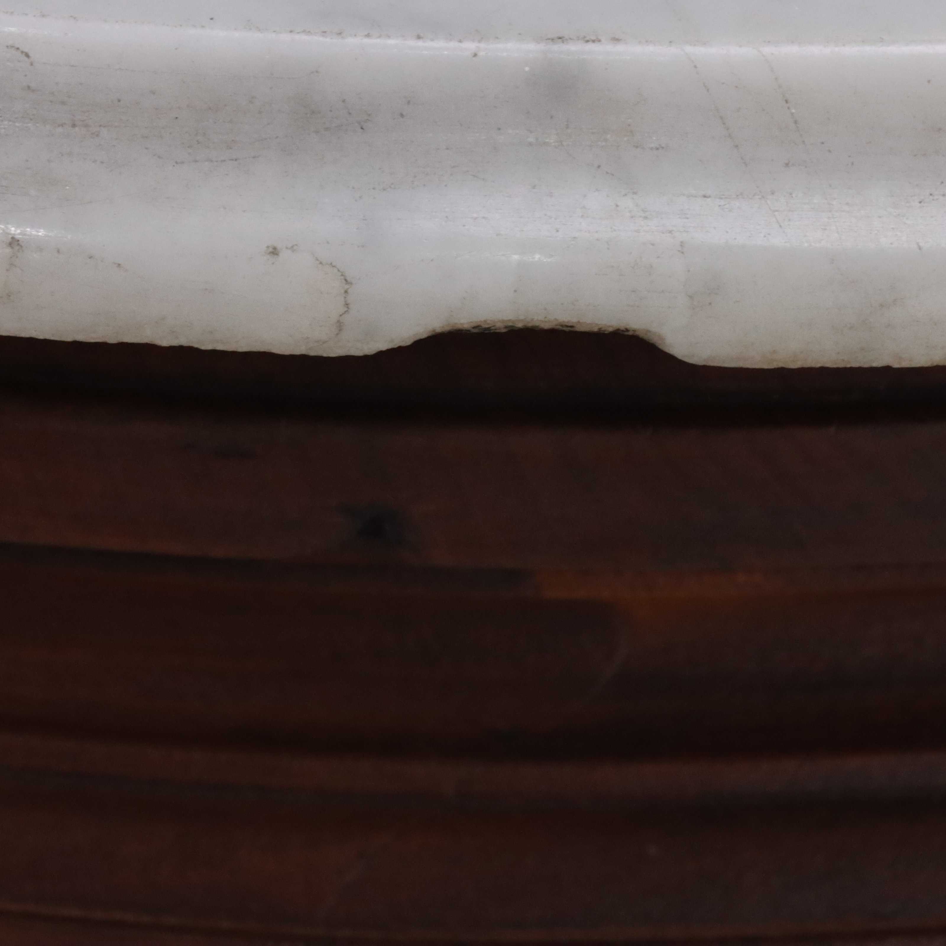 Eastlake Walnut Center Table with Marble Top