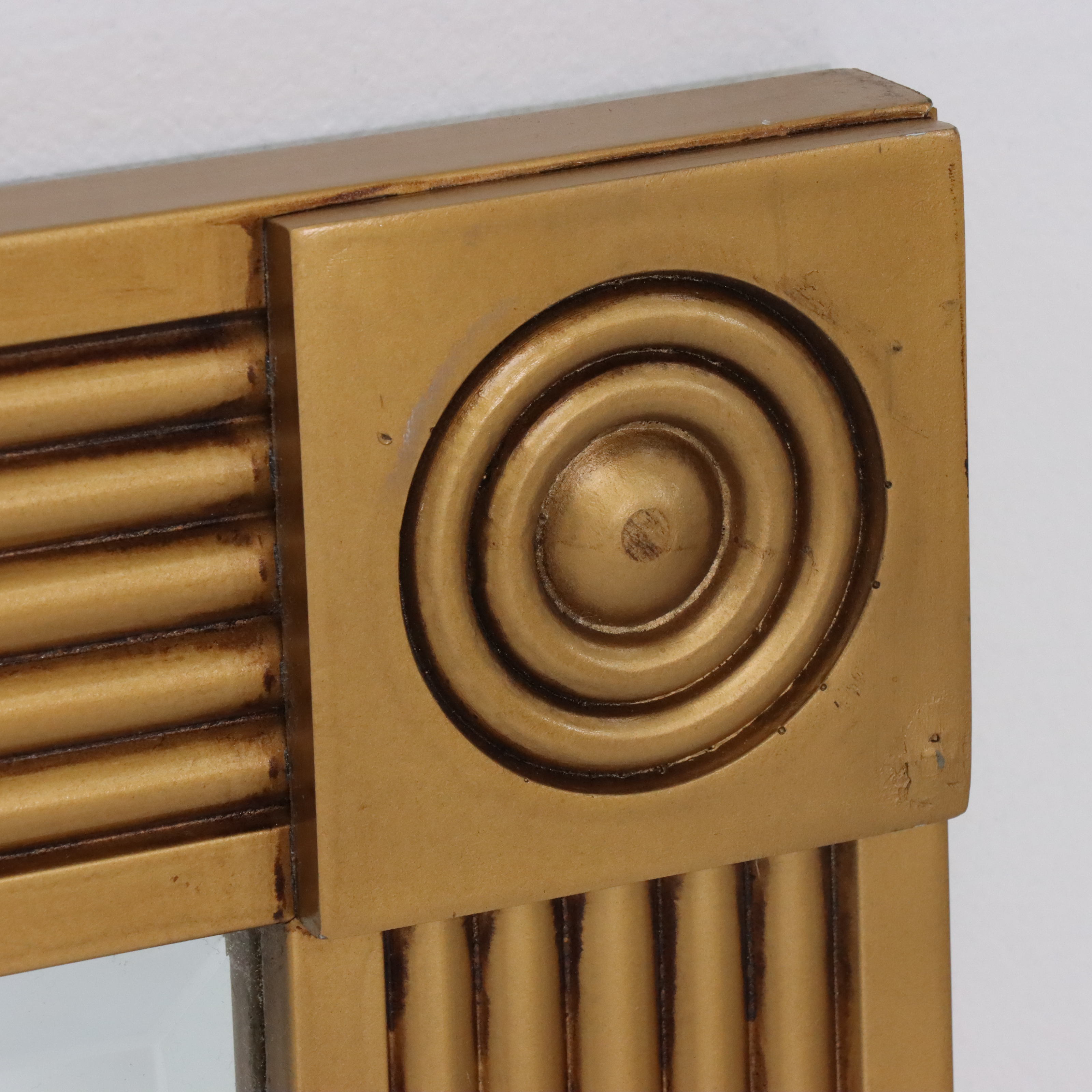 Neoclassical Style Gilt Framed Full-Length Wall Mirror