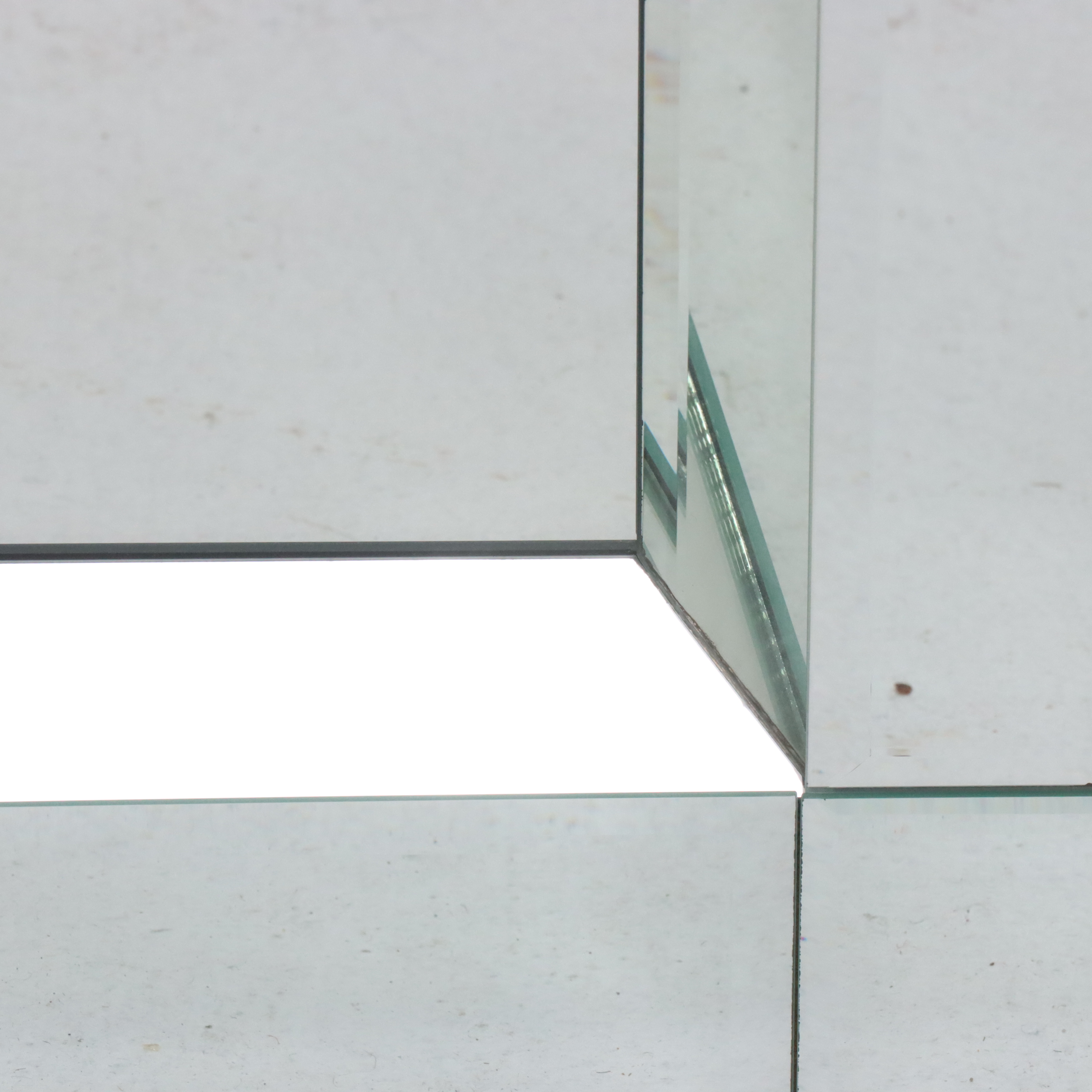 Beveled Glass Hanging Wall Mirror