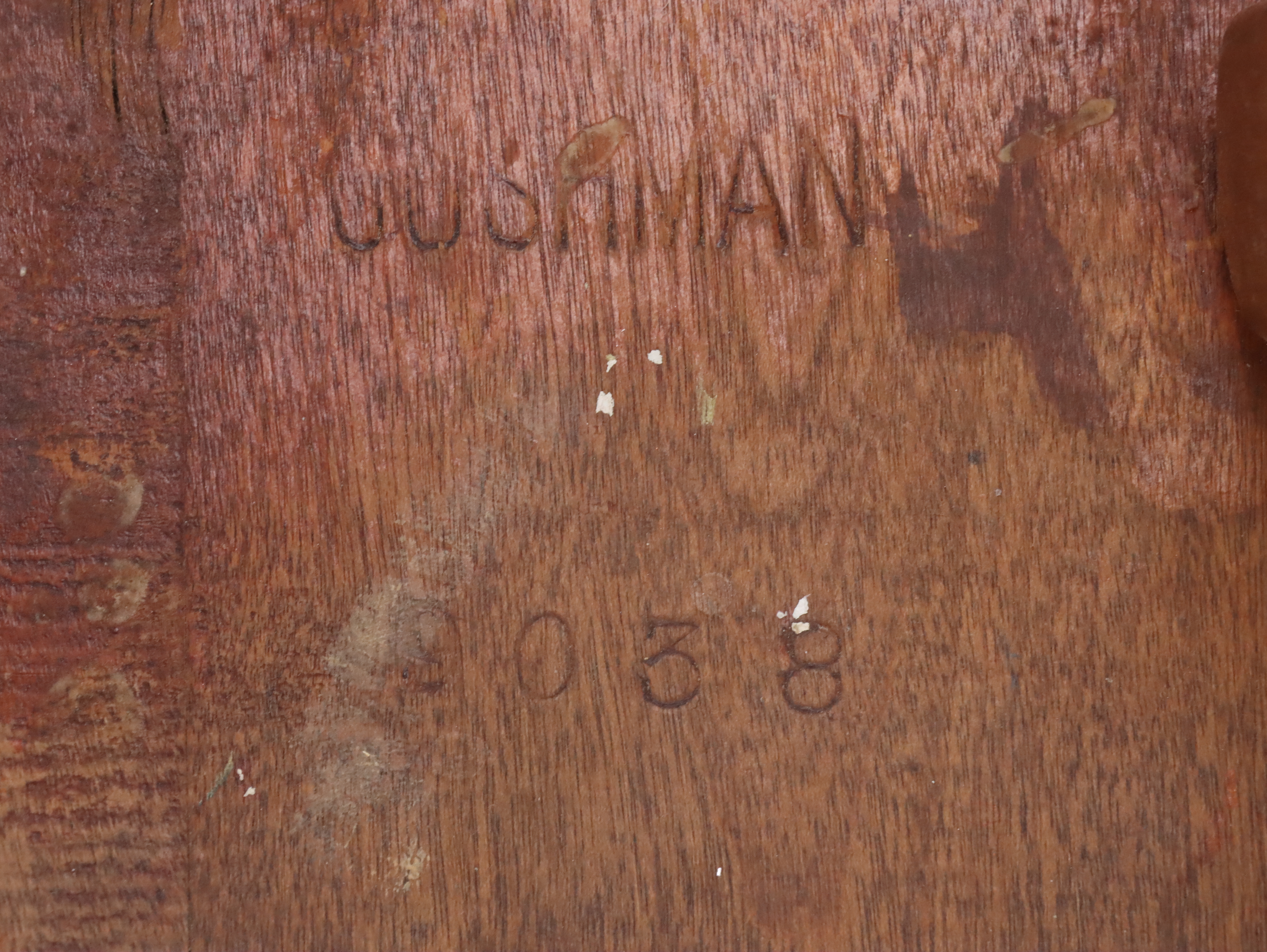 Antique Wooden Children's Rocking Chair with Handcrafted Footstools