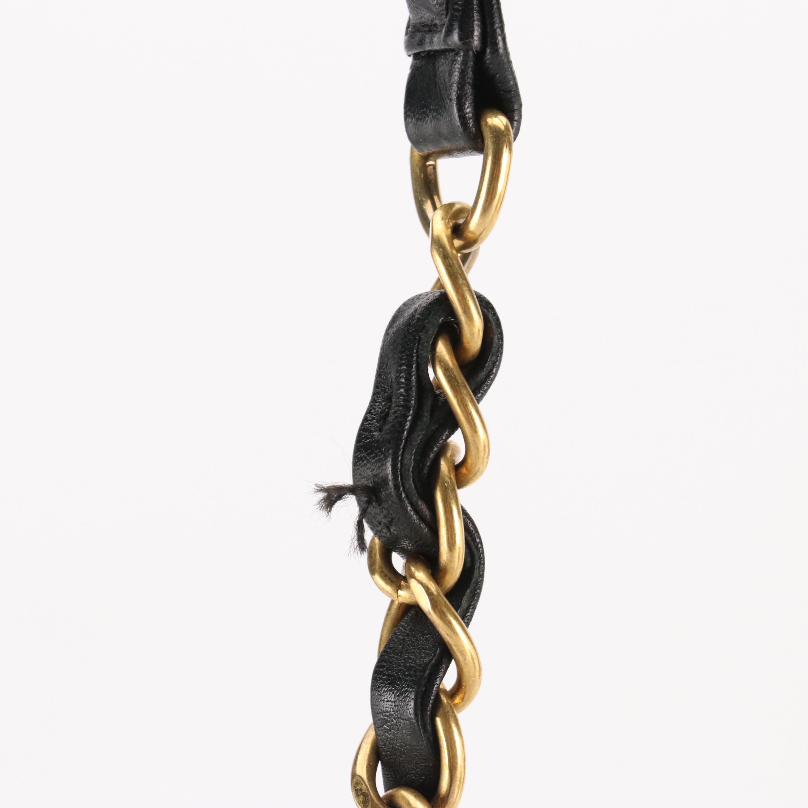 Chanel CC Strap Elegant Bag in Quilted Leather