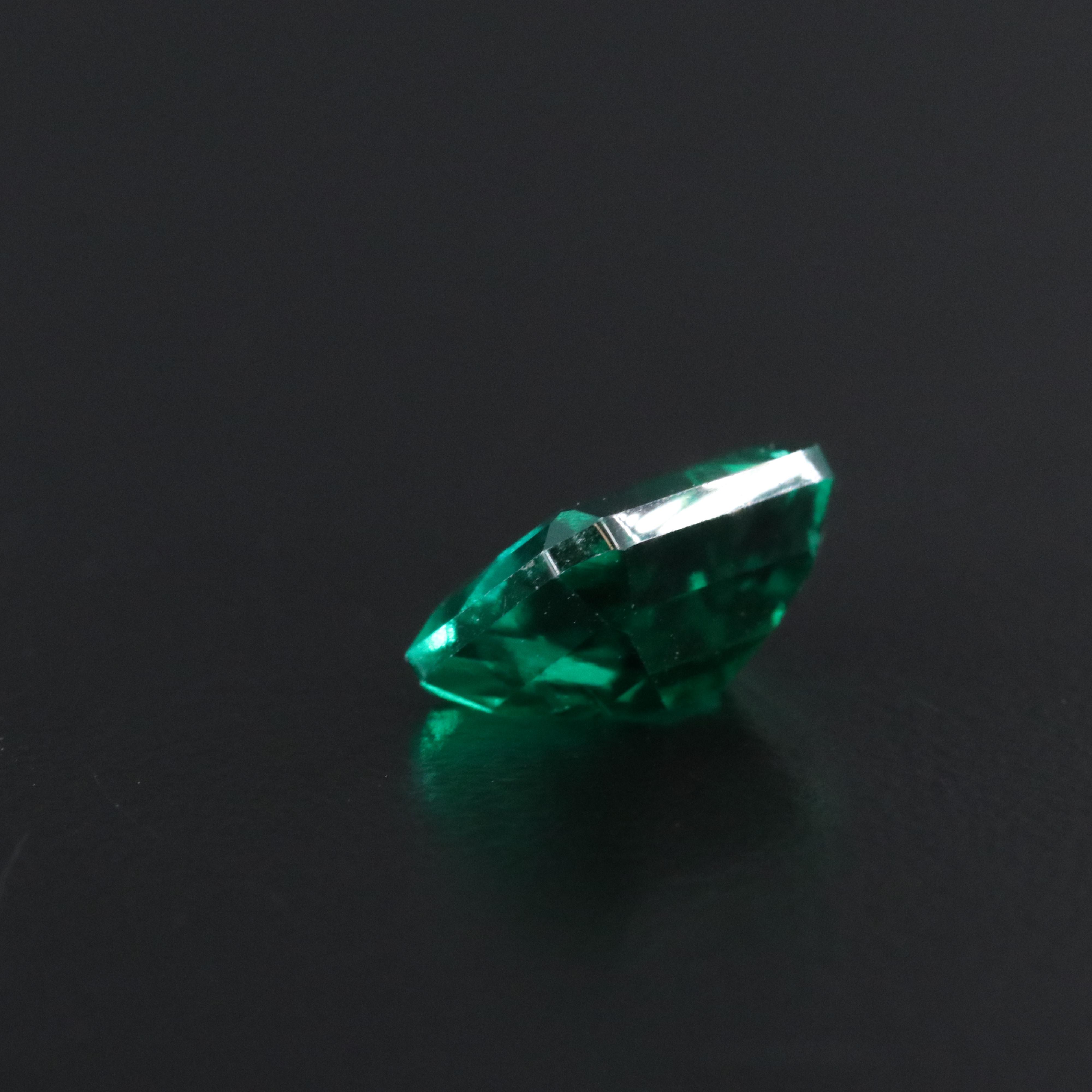 Loose 2.95 CT Lab Grown Emerald