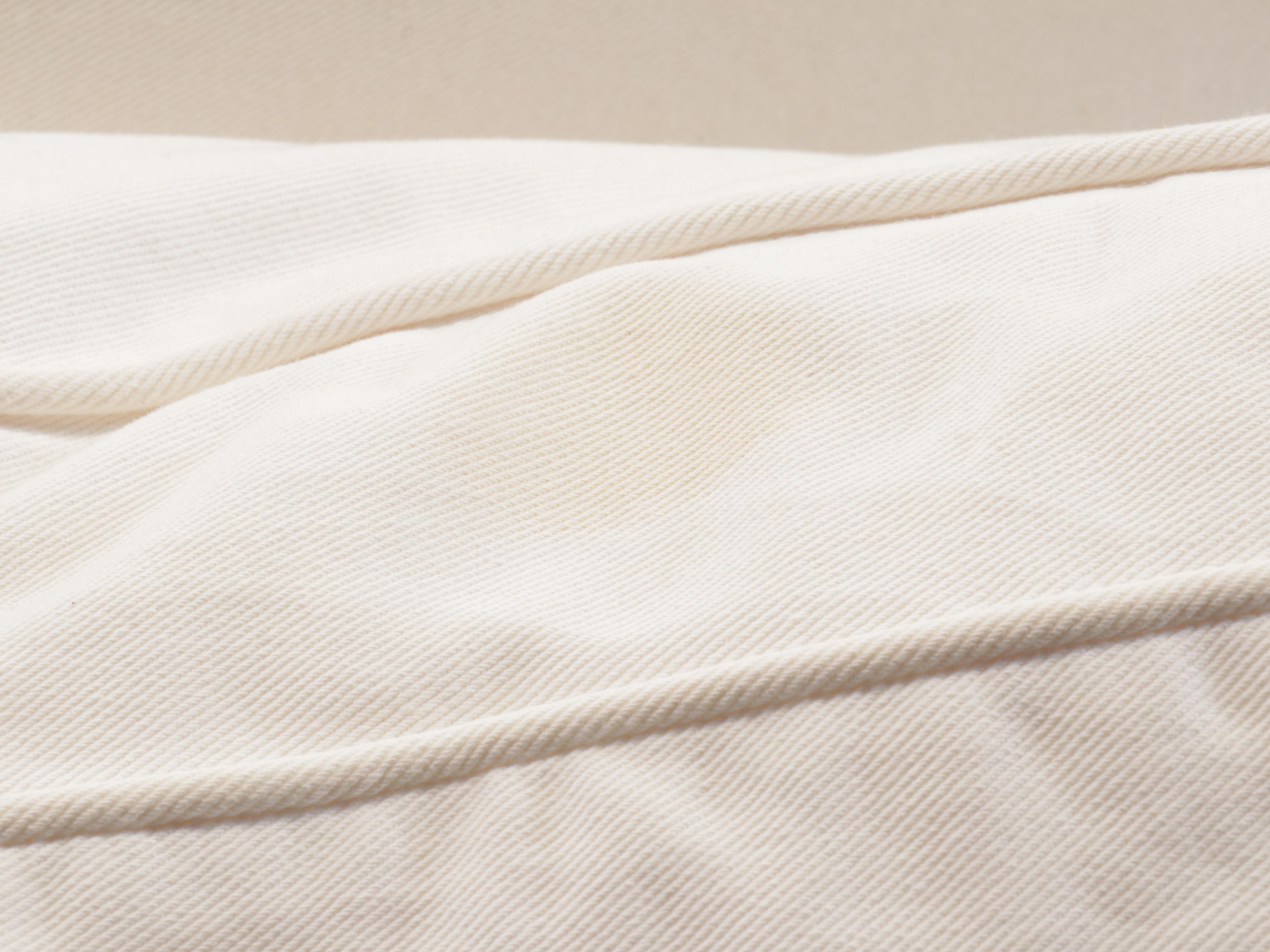 Mitchell Gold White Fabric Upholstered Loveseat