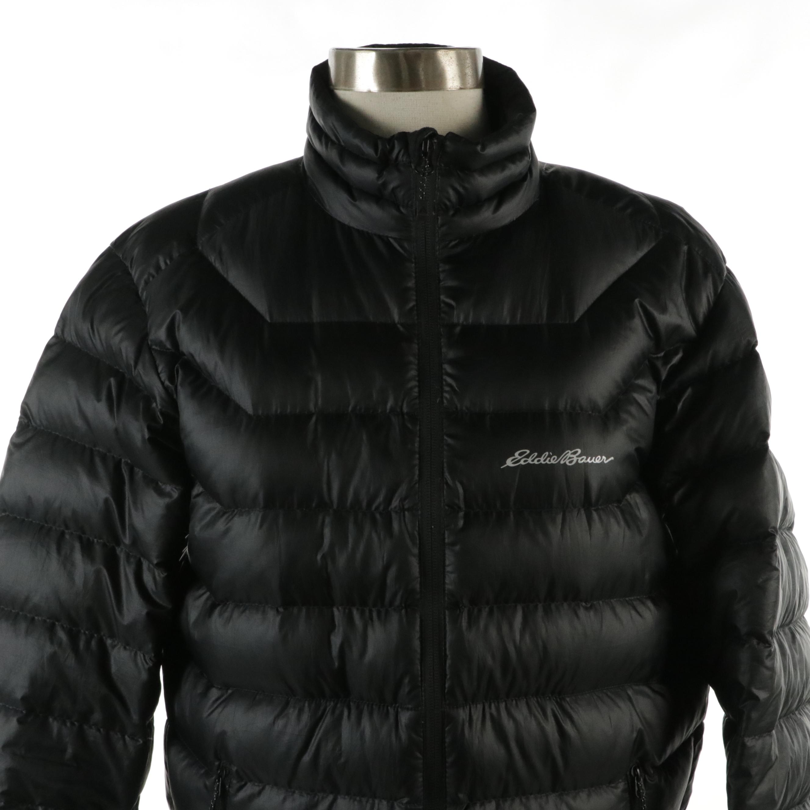 Men's Eddie Bauer Goose Down Filled First Ascent Storm Down 800 Zip Jacket