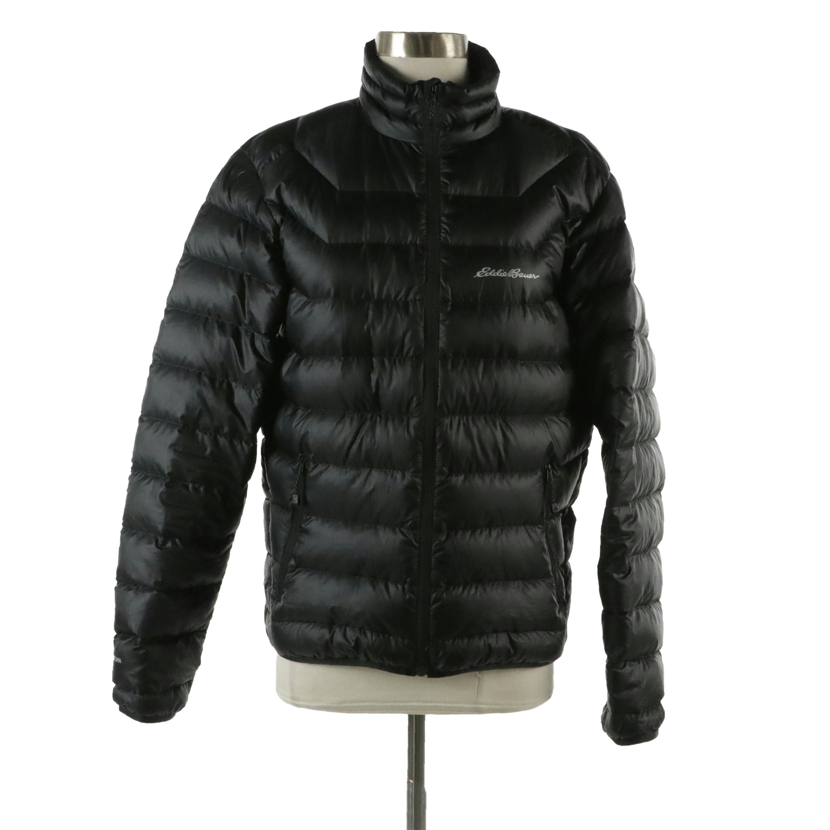 Men's Eddie Bauer Goose Down Filled First Ascent Storm Down 800 Zip Jacket