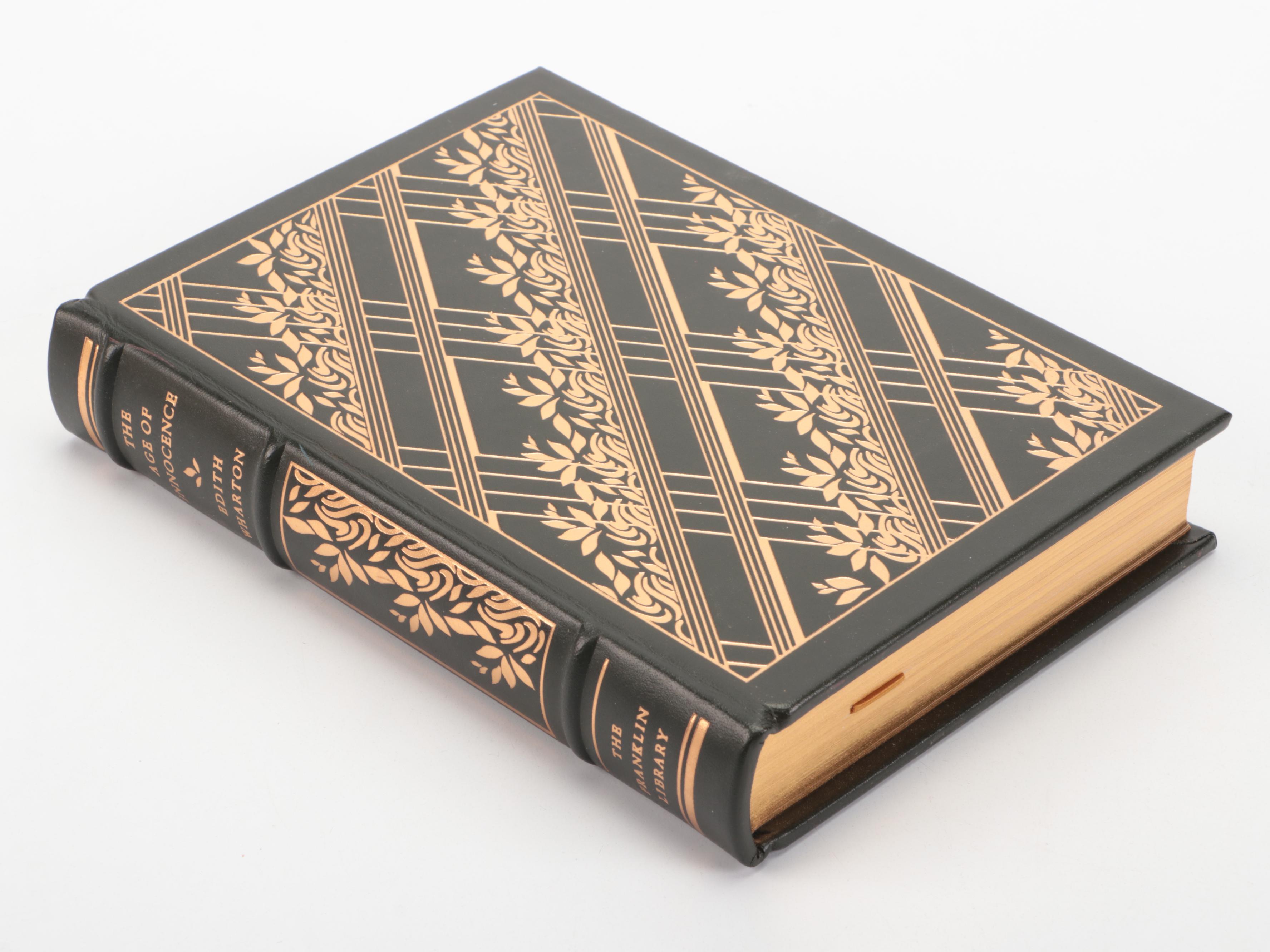 Franklin Library "The Age of Innocence," "Little Women," and More Classics