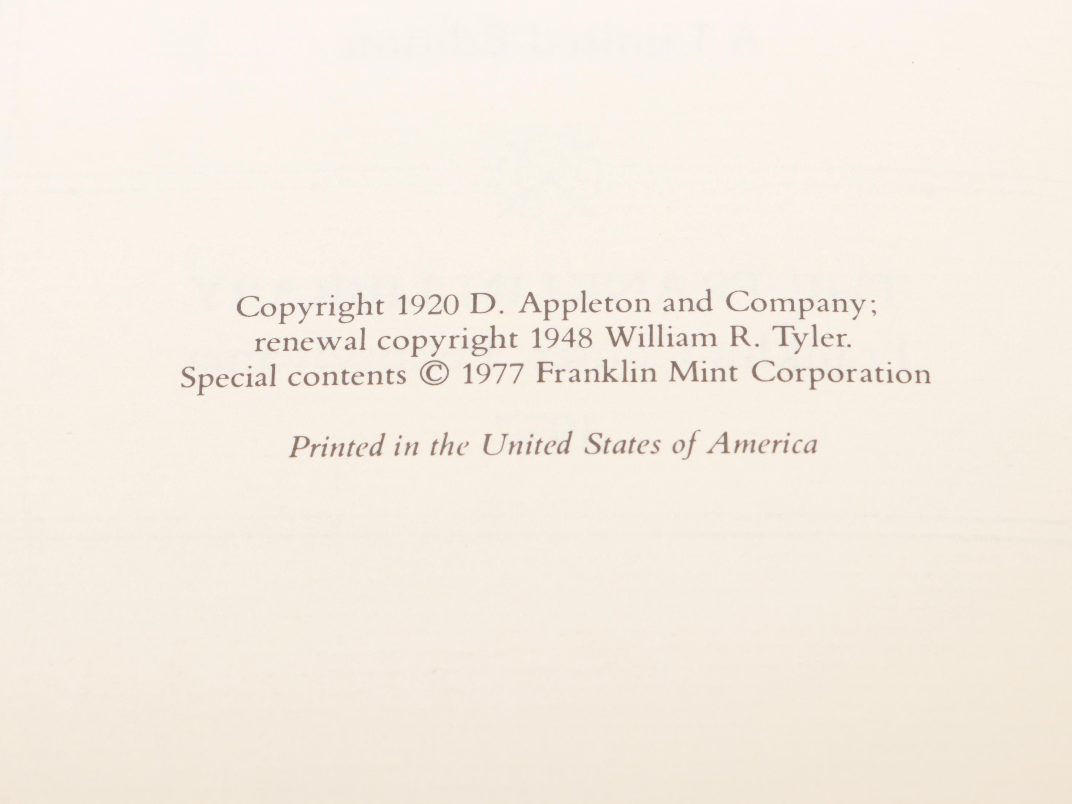 Franklin Library "The Age of Innocence," "Little Women," and More Classics