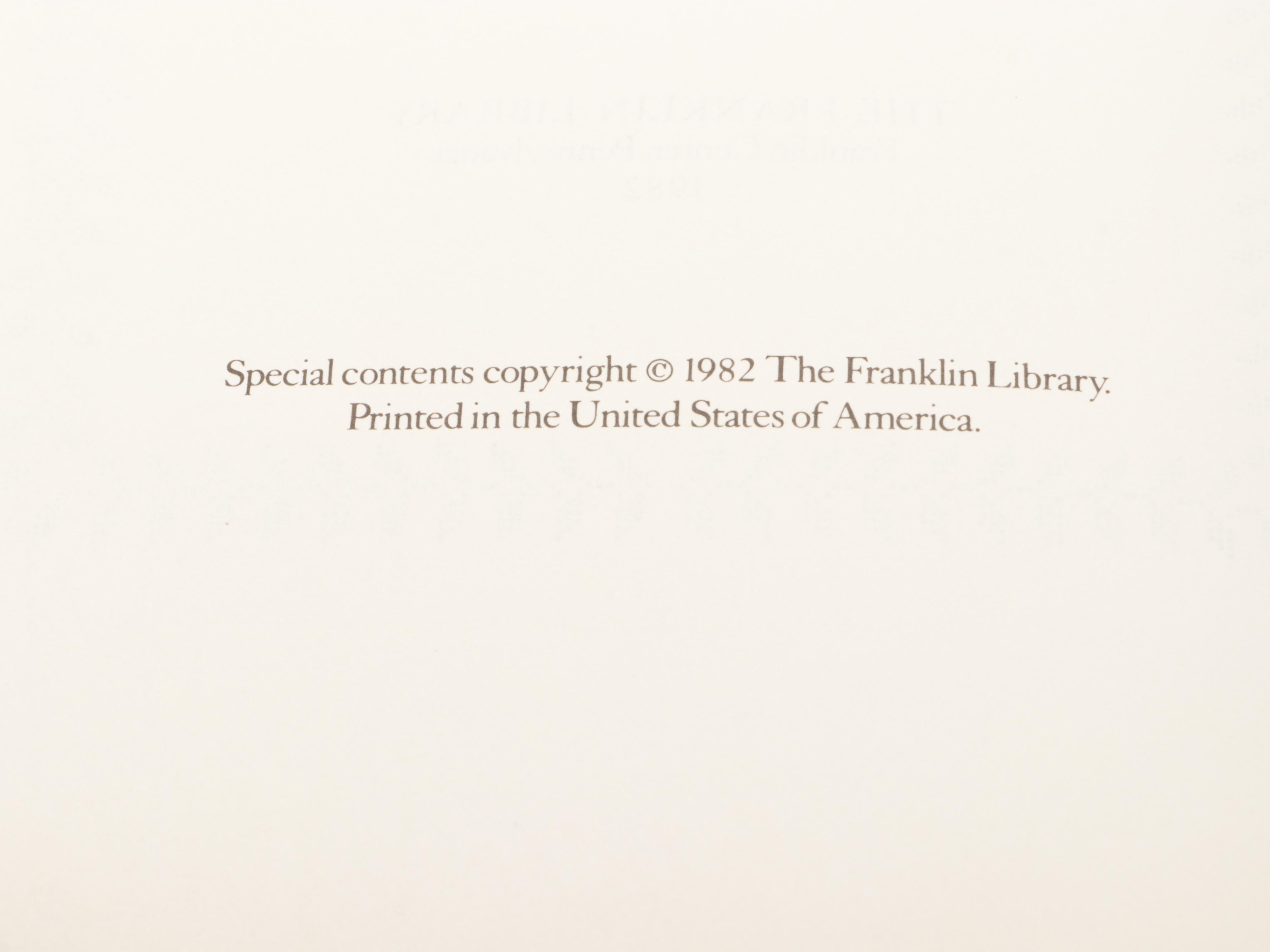 Franklin Library "The Age of Innocence," "Little Women," and More Classics
