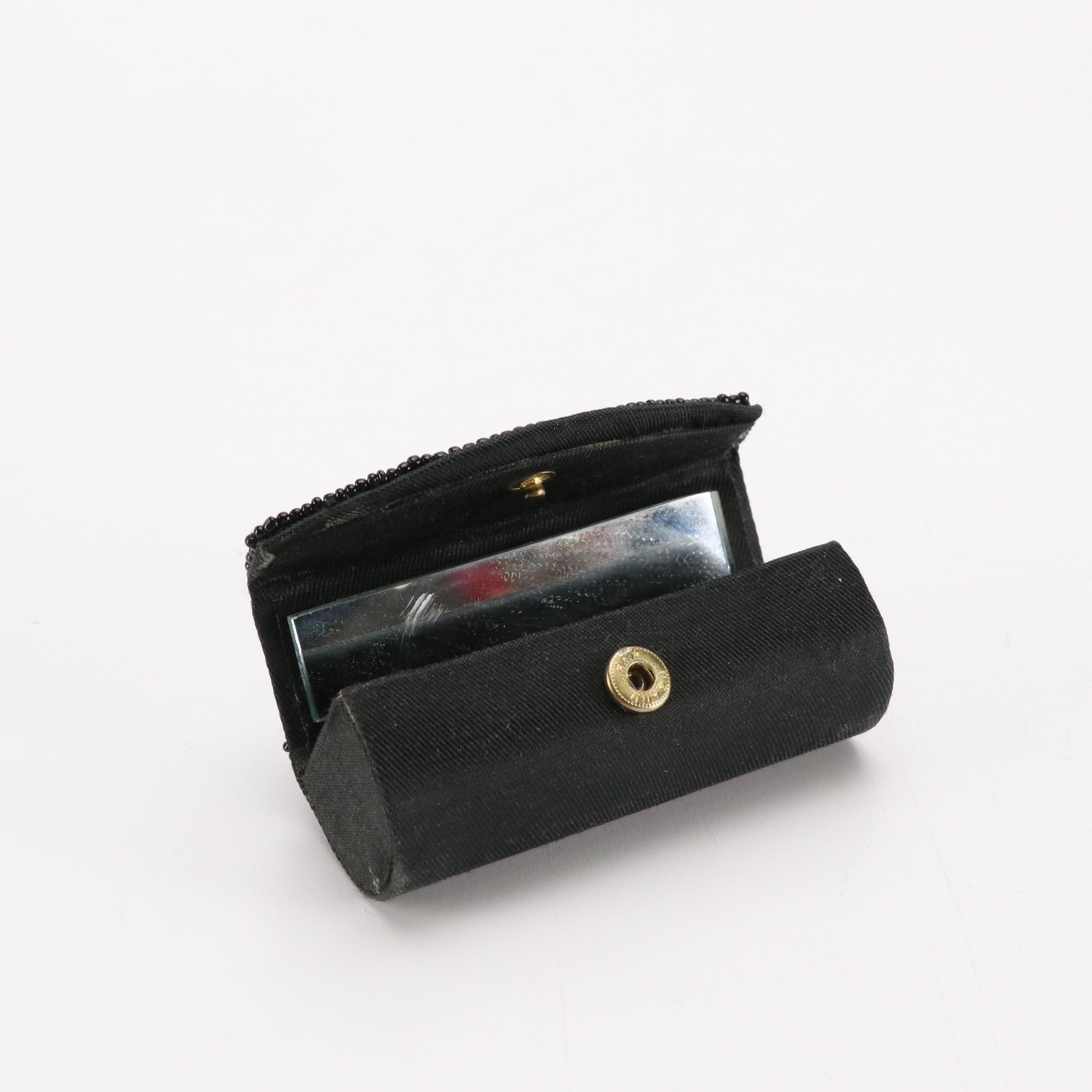 K. Gimbel Mini Beaded Pouch, Stratton Jewelry Case/Pillbox Holder and More