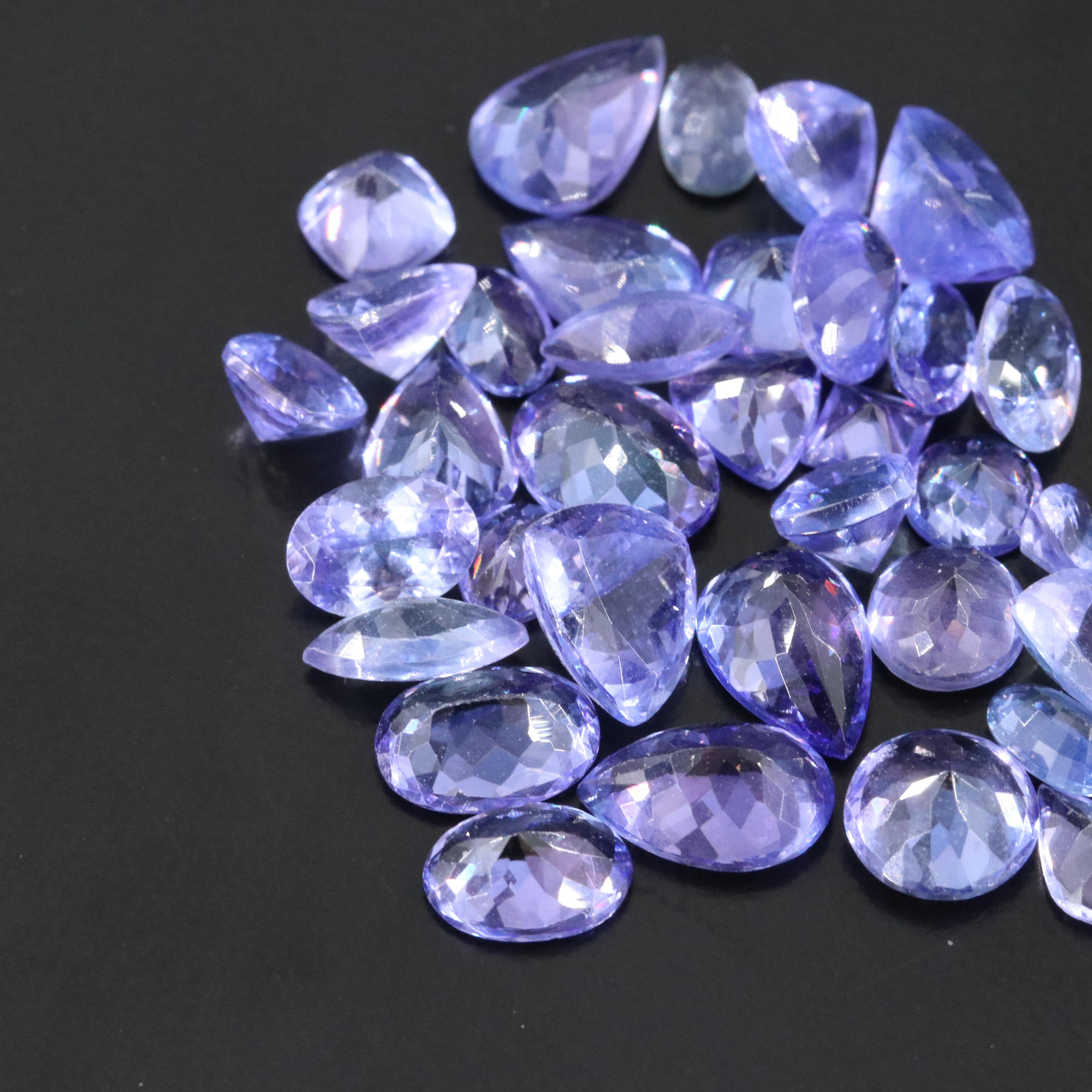 Loose 28.48 CTW Tanzanite