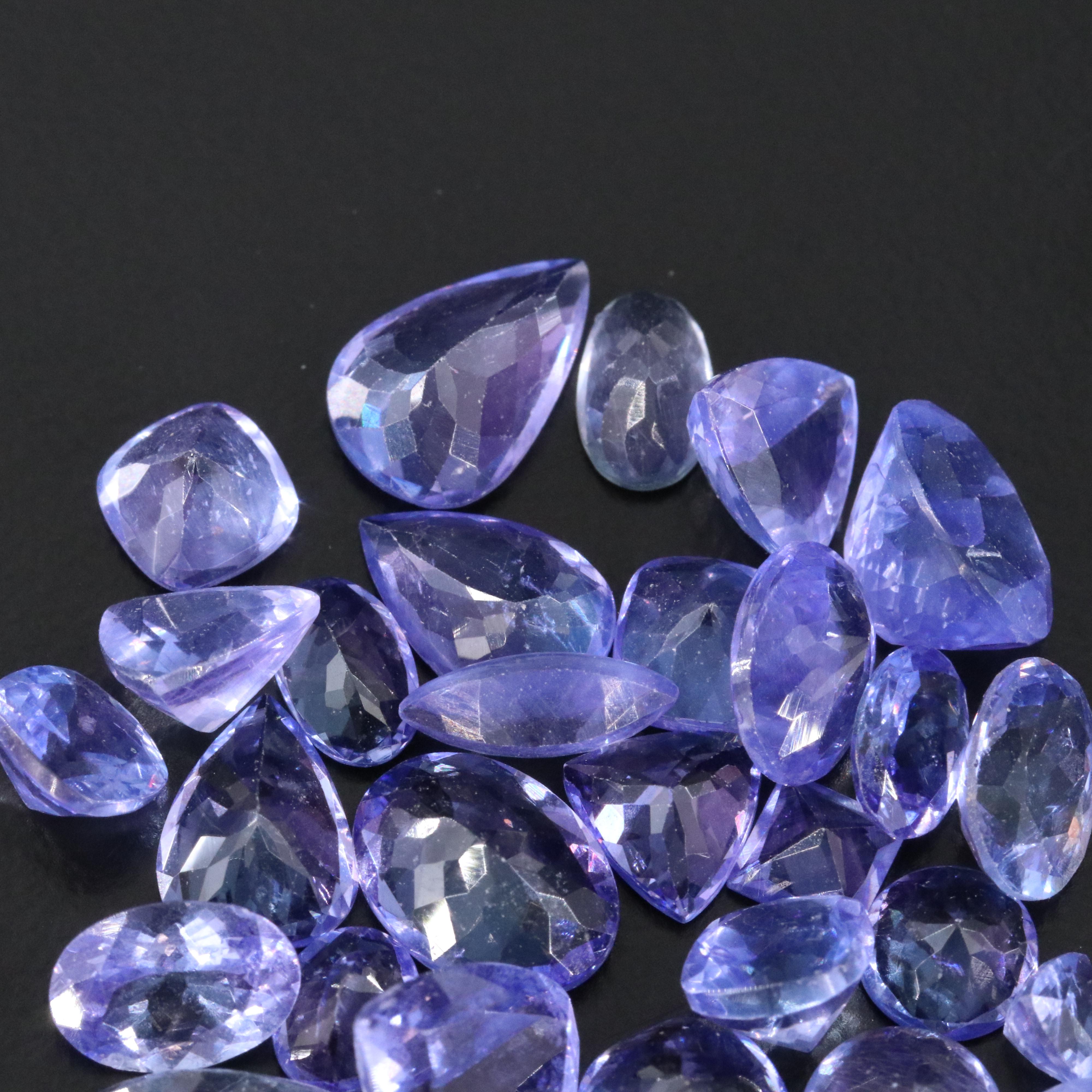 Loose 28.48 CTW Tanzanite