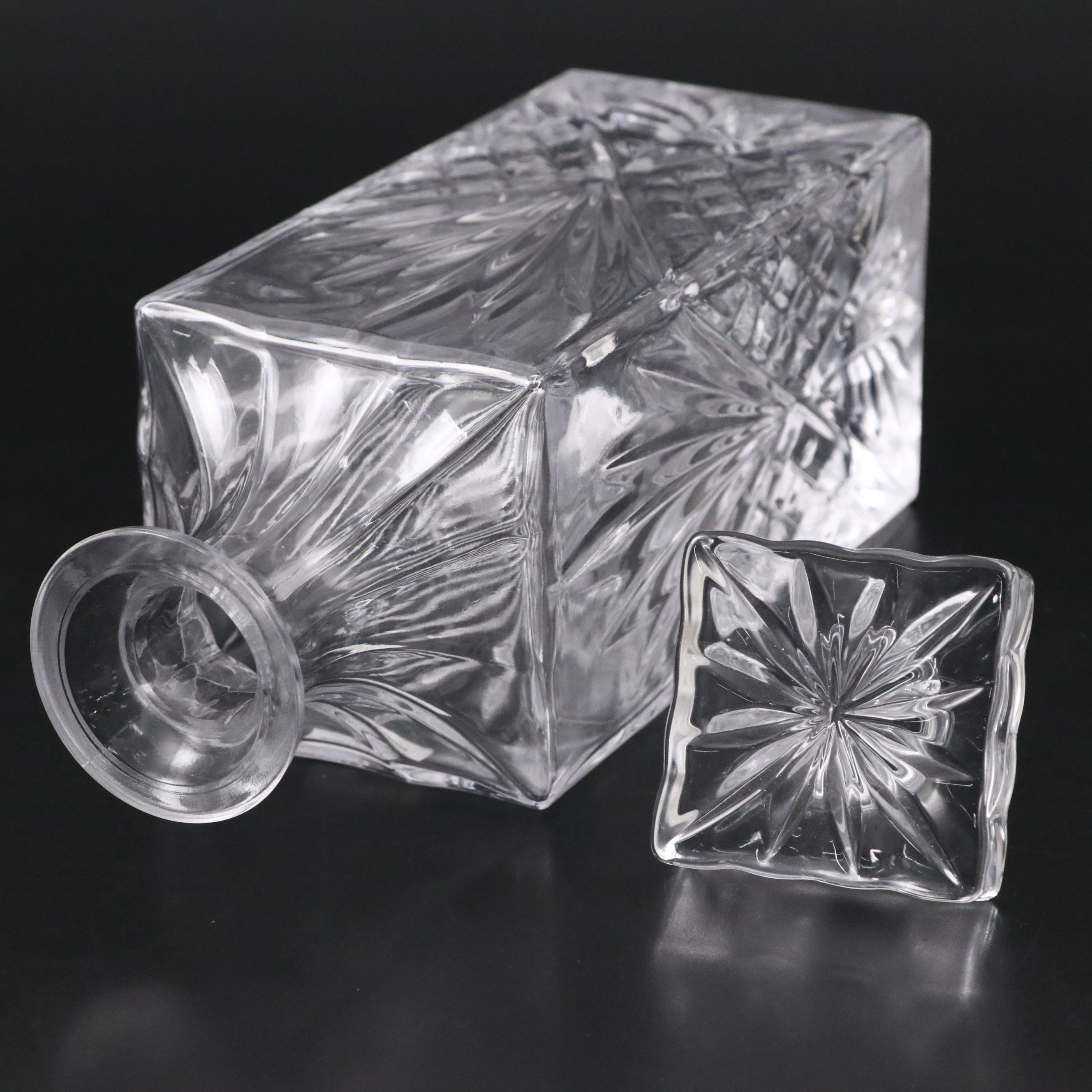 Godinger "Dublin" Crystal Whiskey Decanter Set