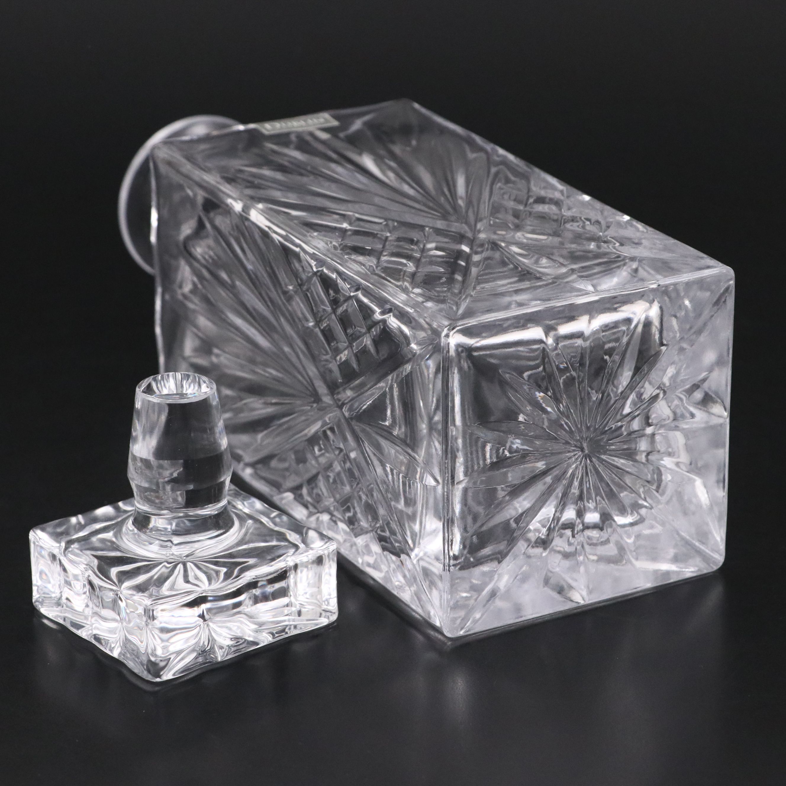 Godinger "Dublin" Crystal Whiskey Decanter Set