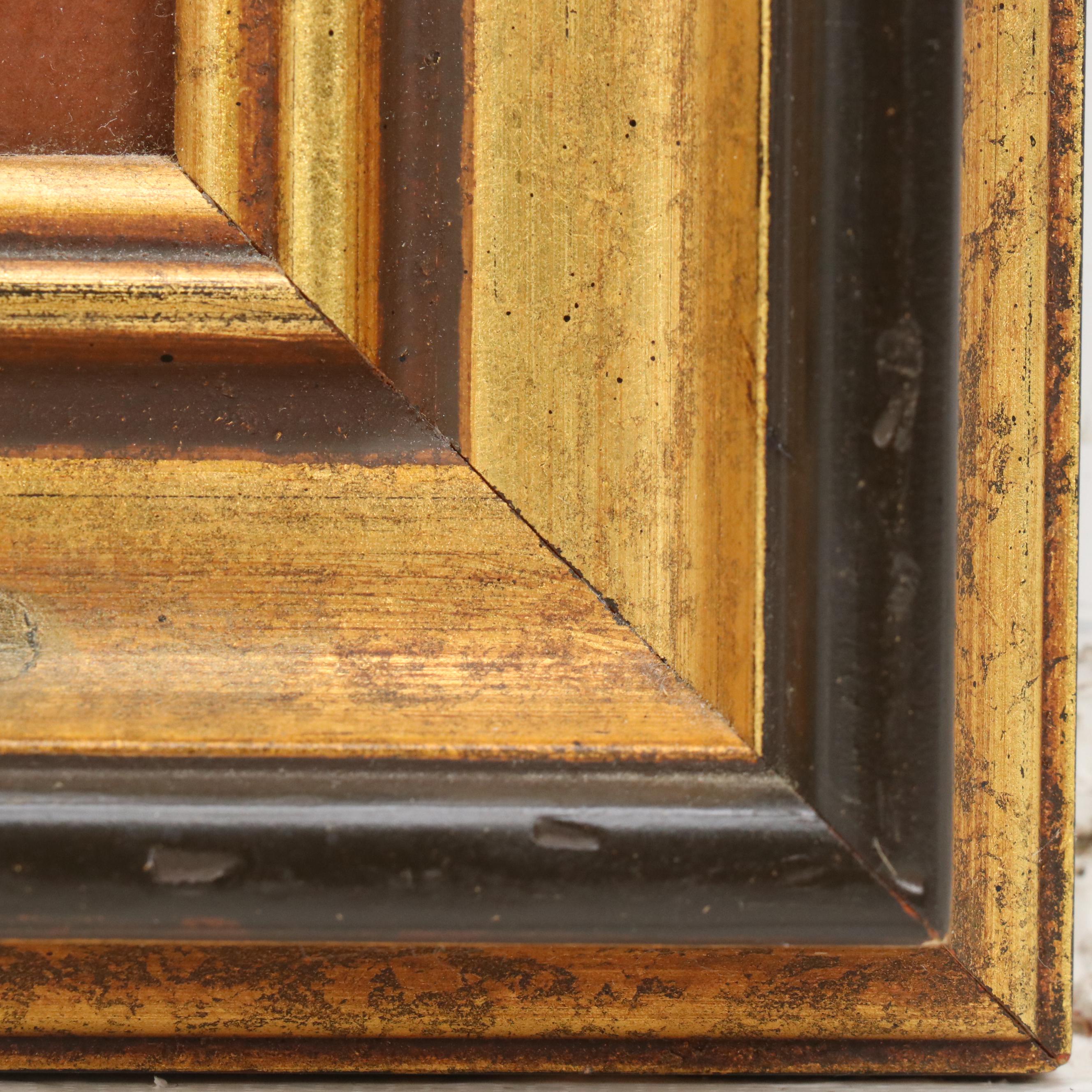 French School Engraving After P. Wouwerman "Le Quartier des Vivandiers," 1754