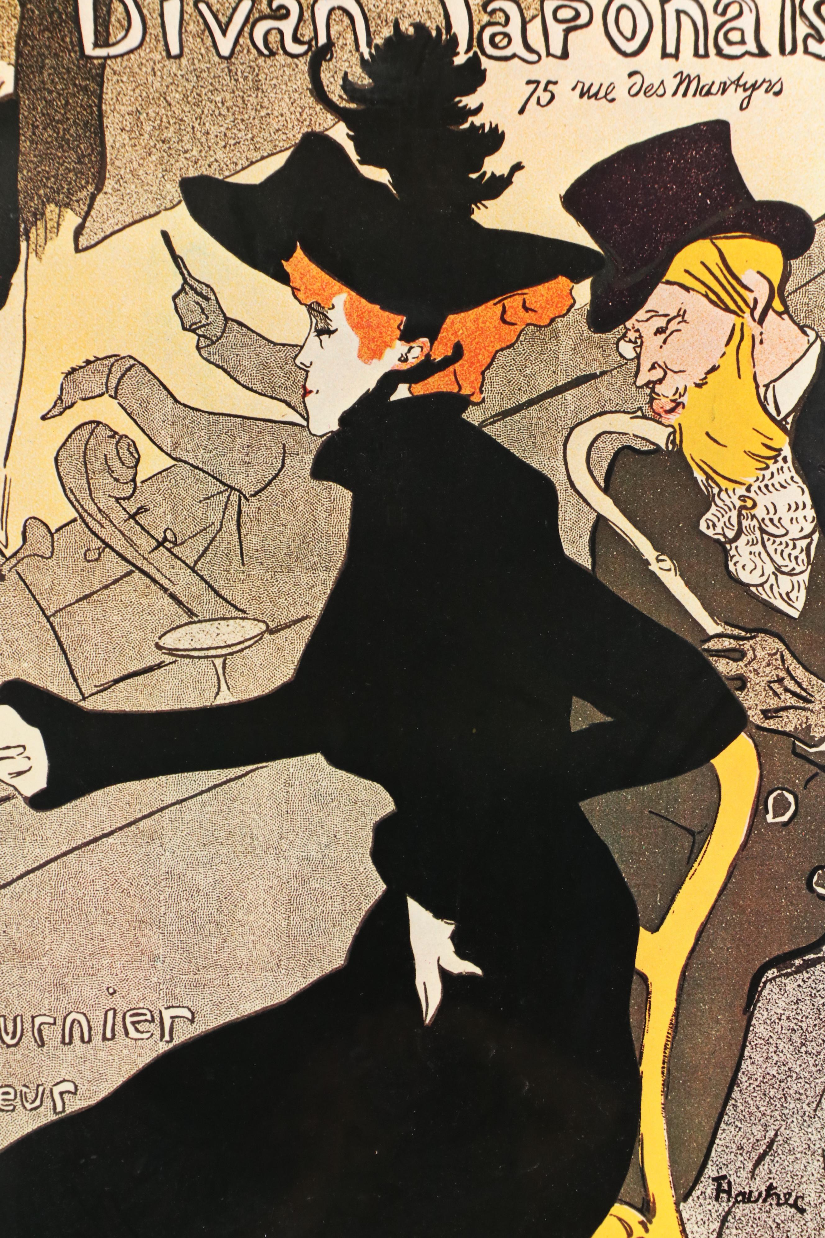 "Divan Japonais" After Henri de Toulouse-Lautrec