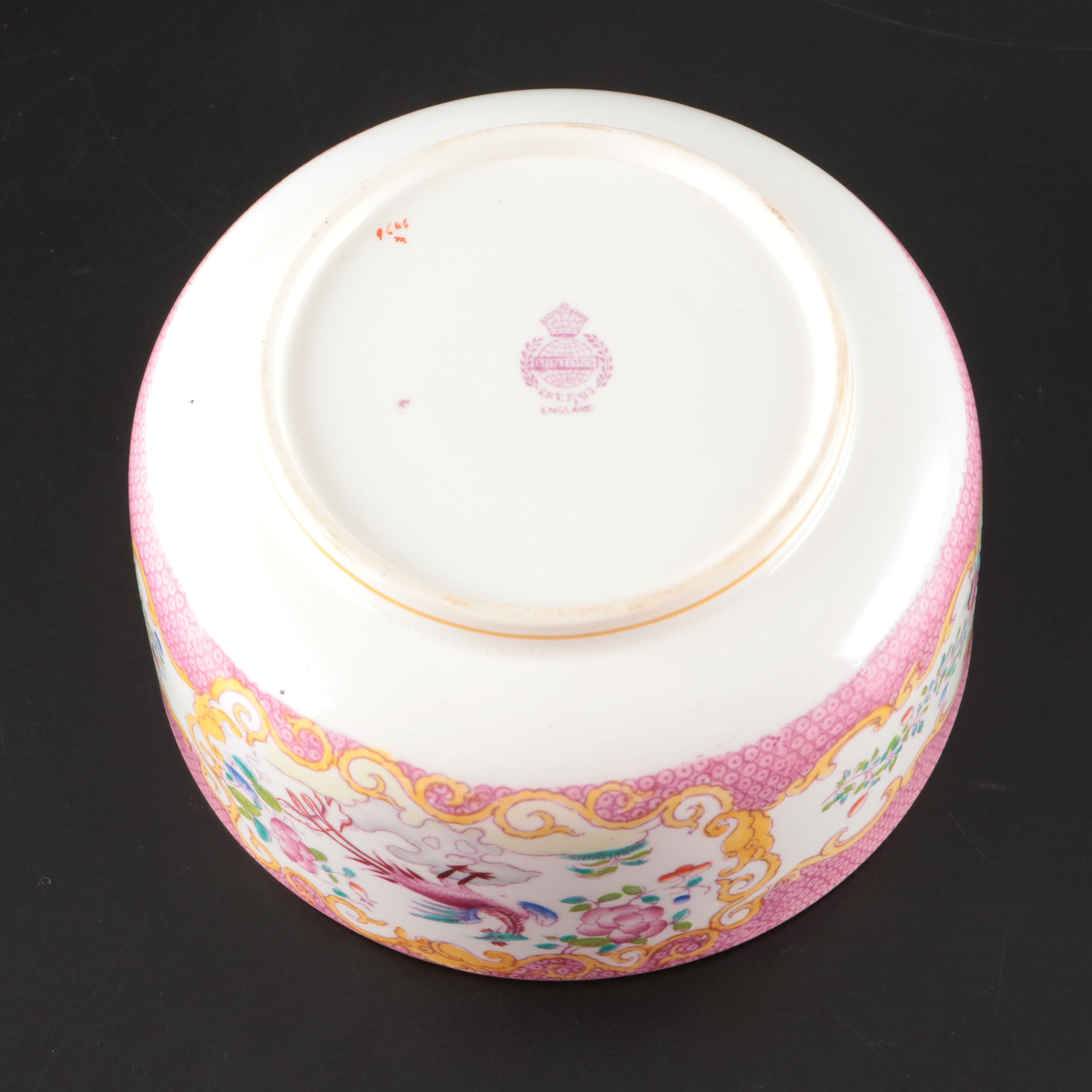 Tuscan Bone China with Minton Porcelain Chinoiserie Teaware