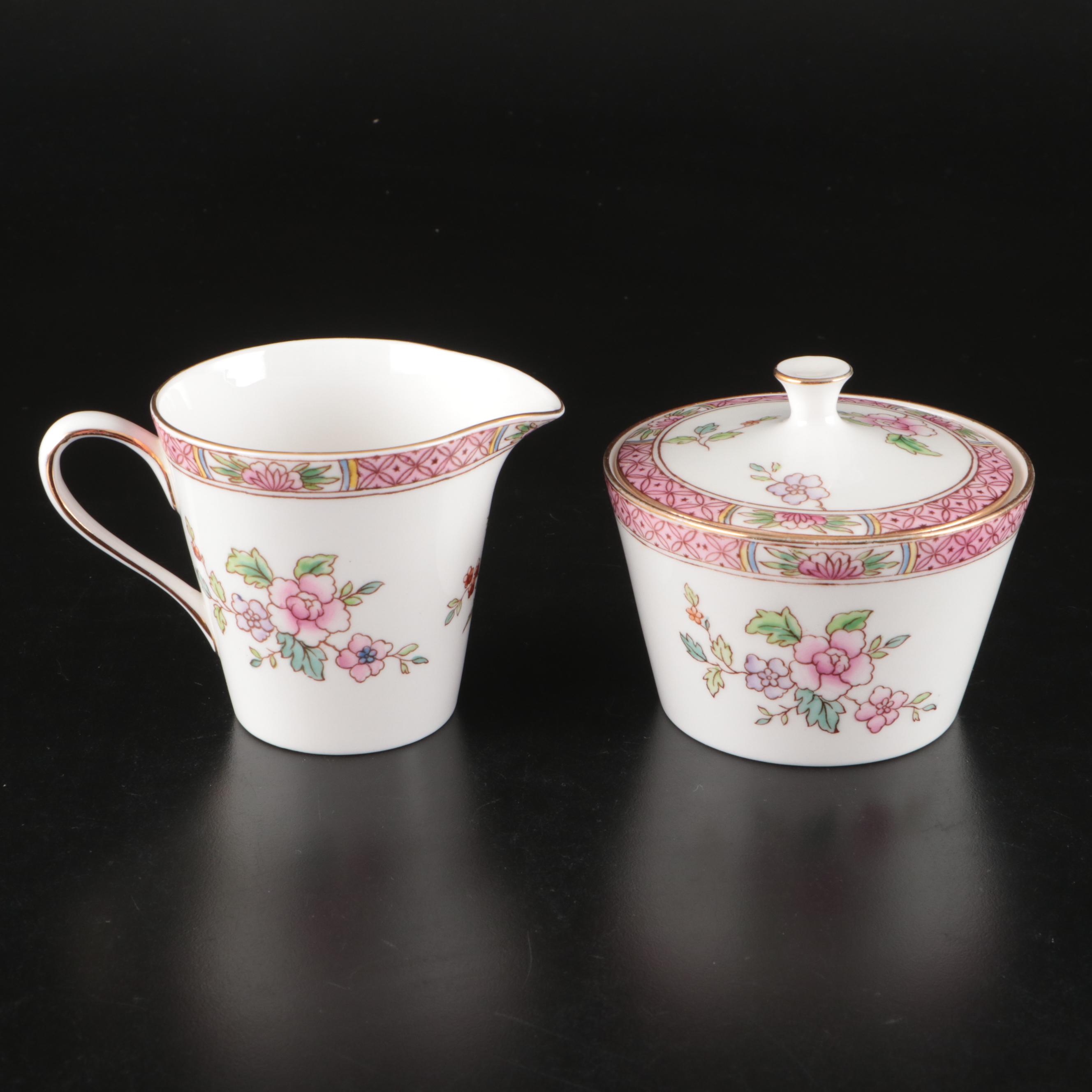Tuscan Bone China with Minton Porcelain Chinoiserie Teaware