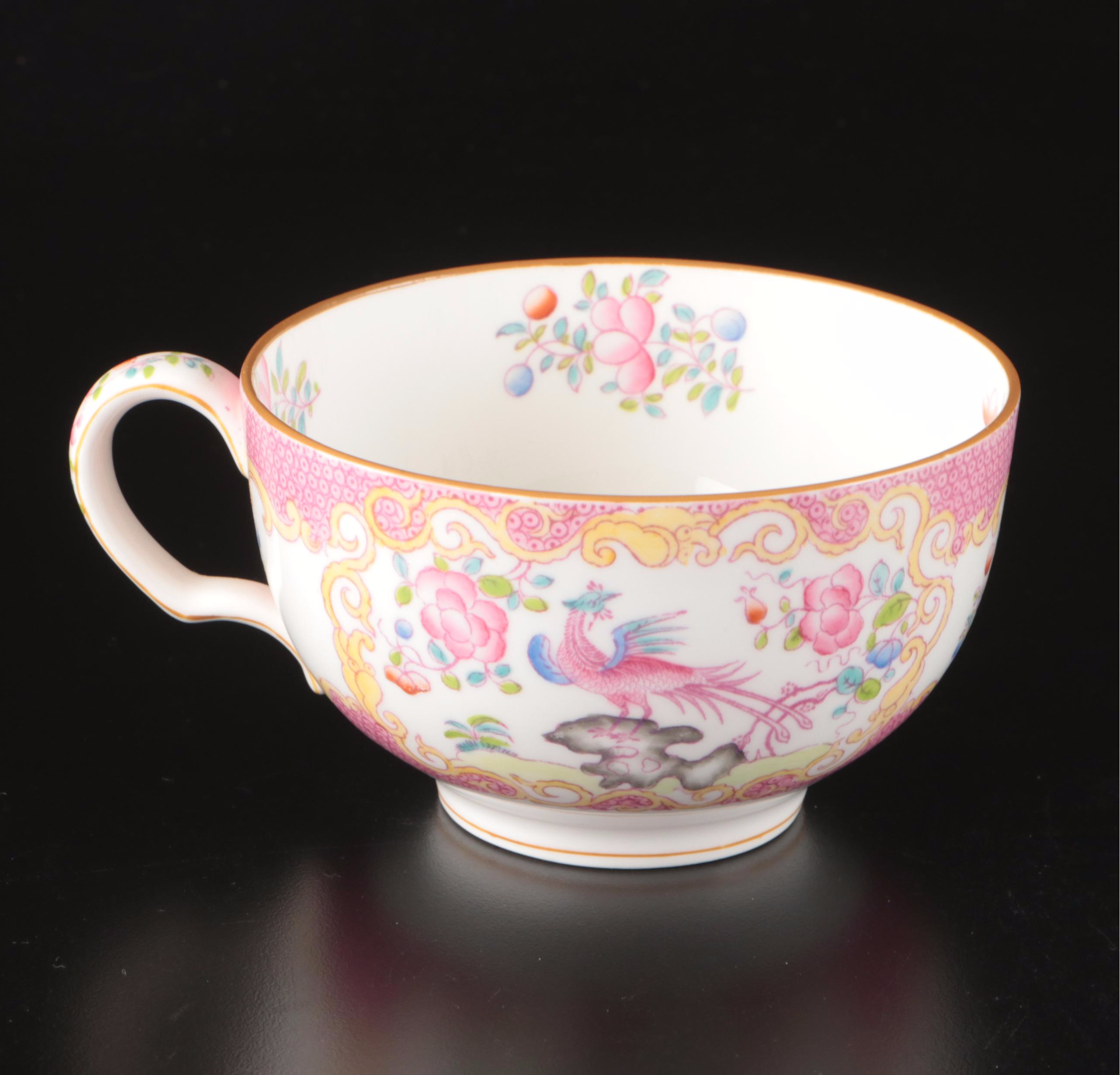 Tuscan Bone China with Minton Porcelain Chinoiserie Teaware