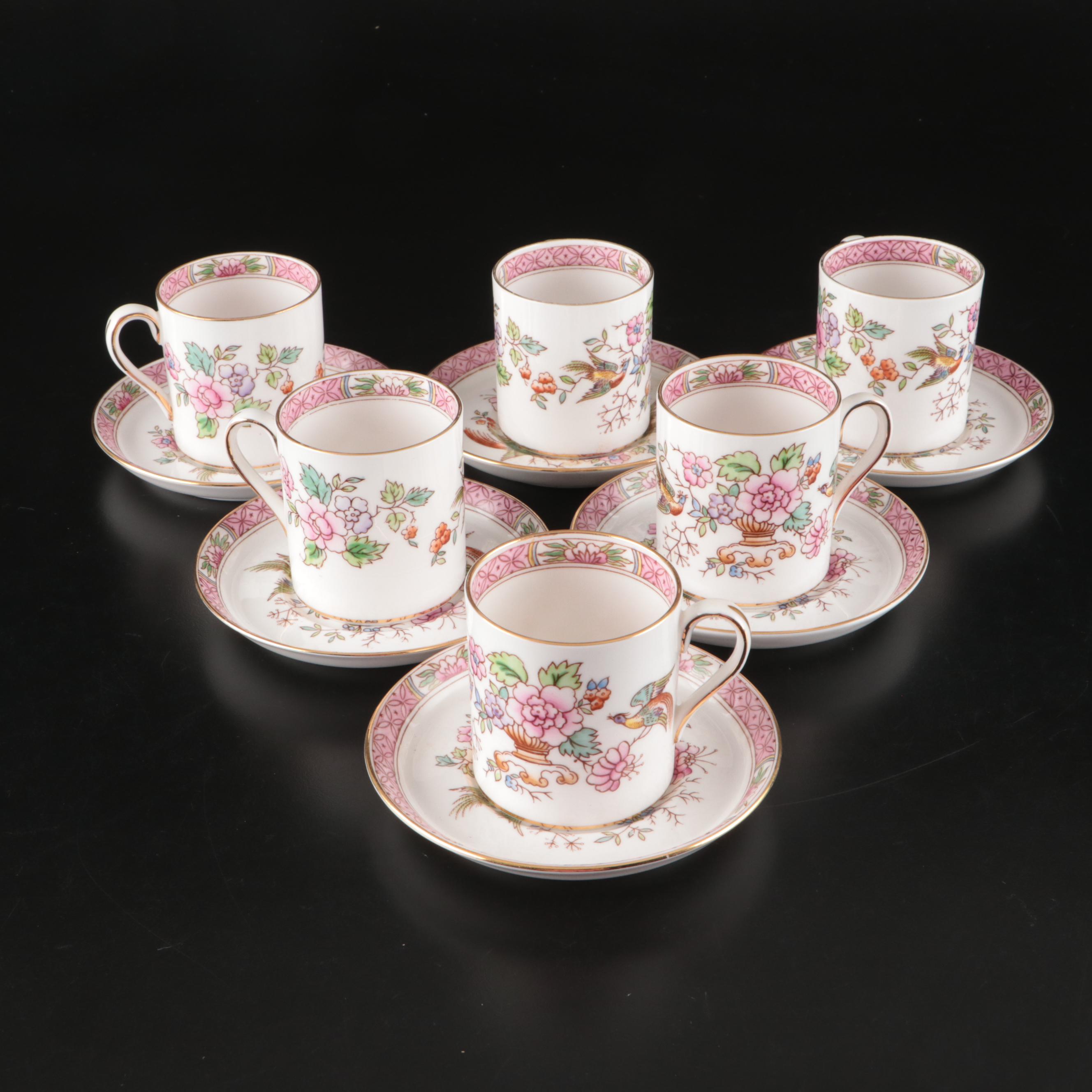 Tuscan Bone China with Minton Porcelain Chinoiserie Teaware