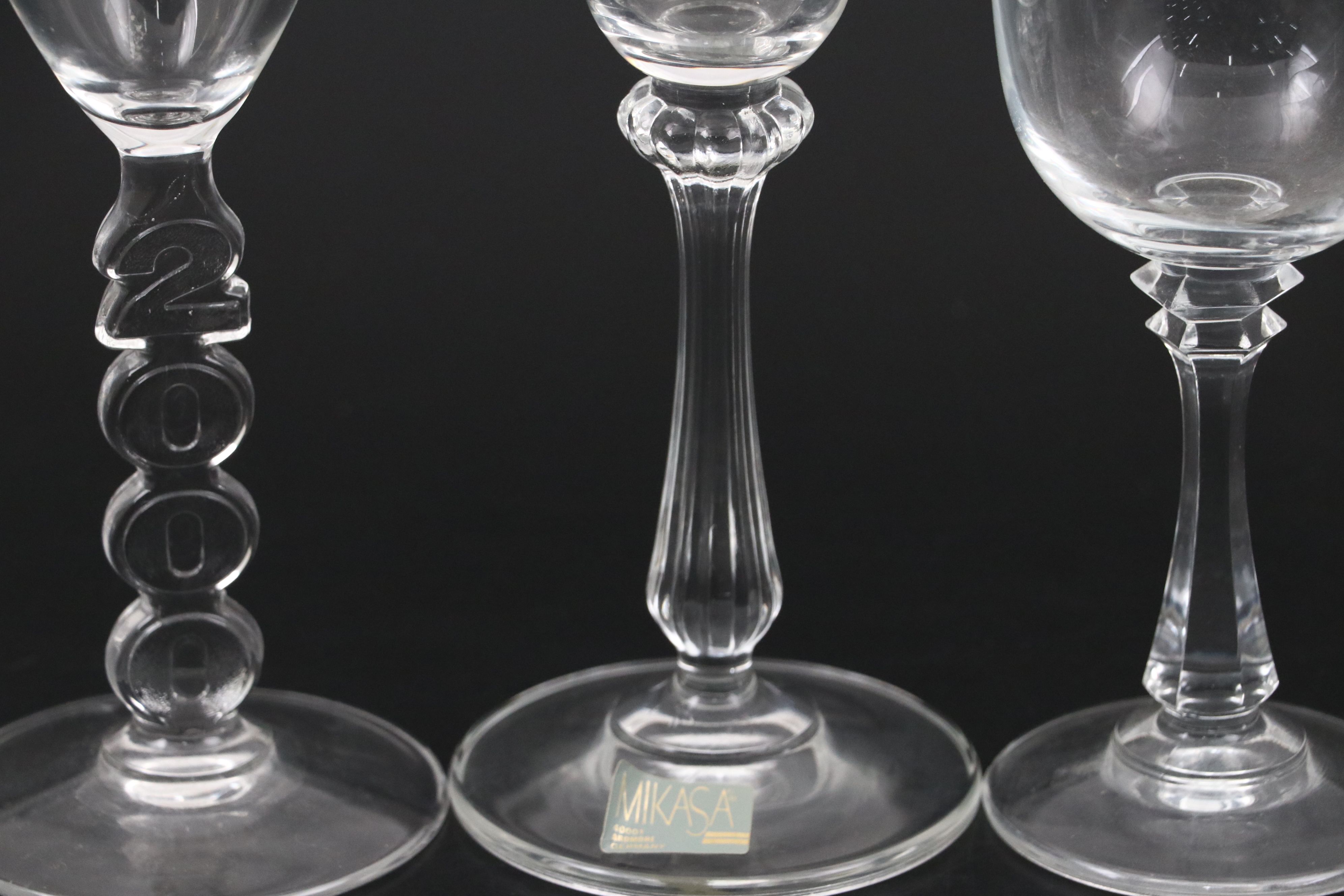 Mikasa, Towle, Rock Sharpe and Other Glass Stemware
