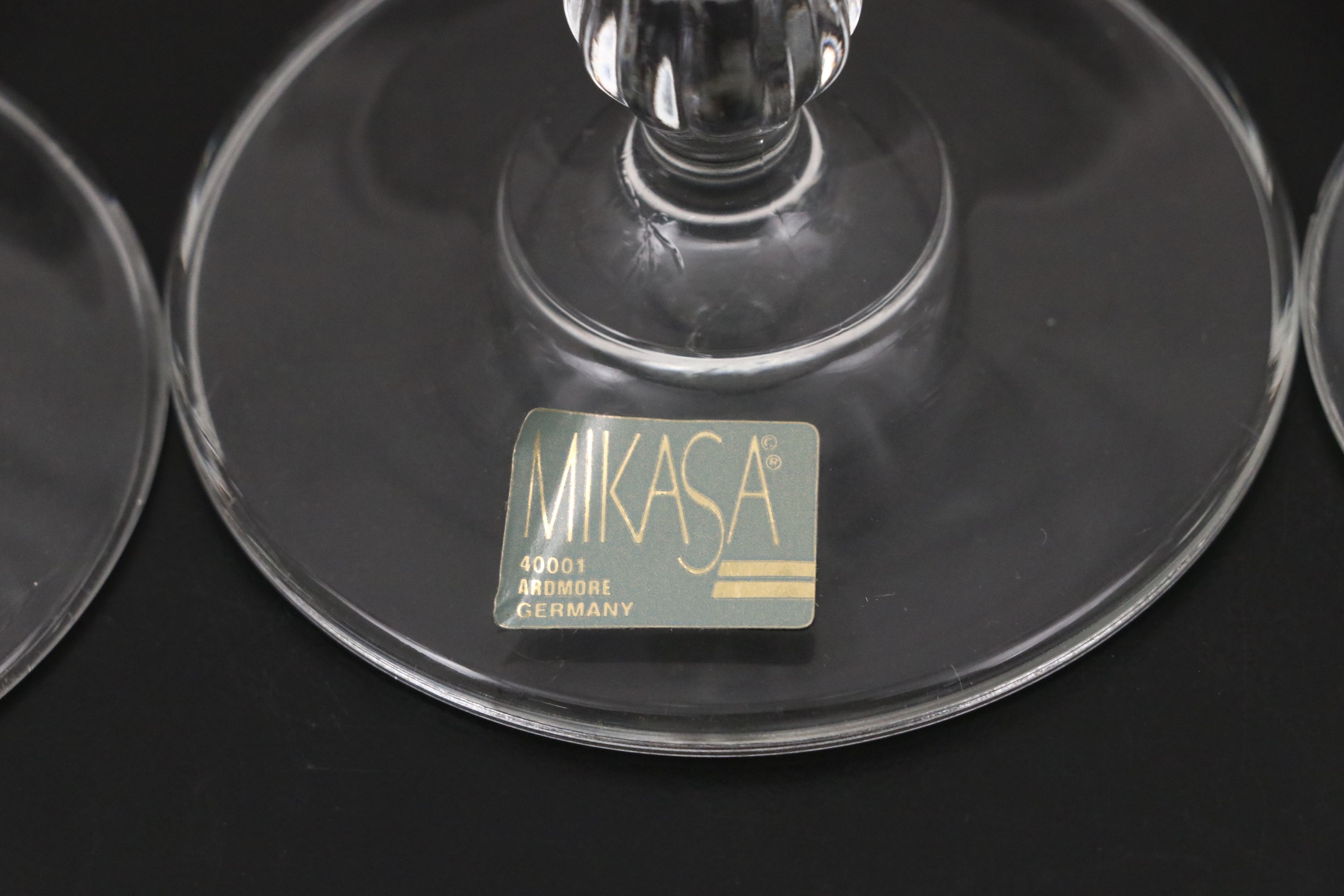 Mikasa, Towle, Rock Sharpe and Other Glass Stemware