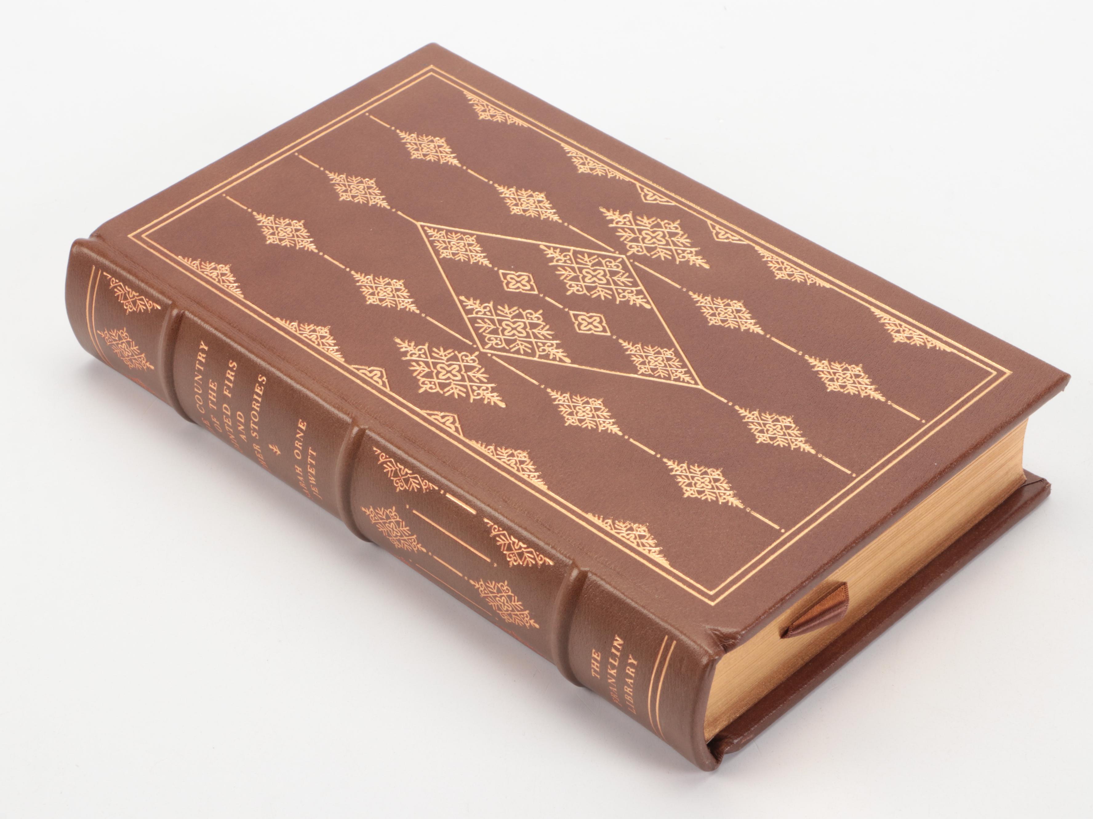 Franklin Library "Here Lies: Collected Stories" by Dorothy Parker and More Books