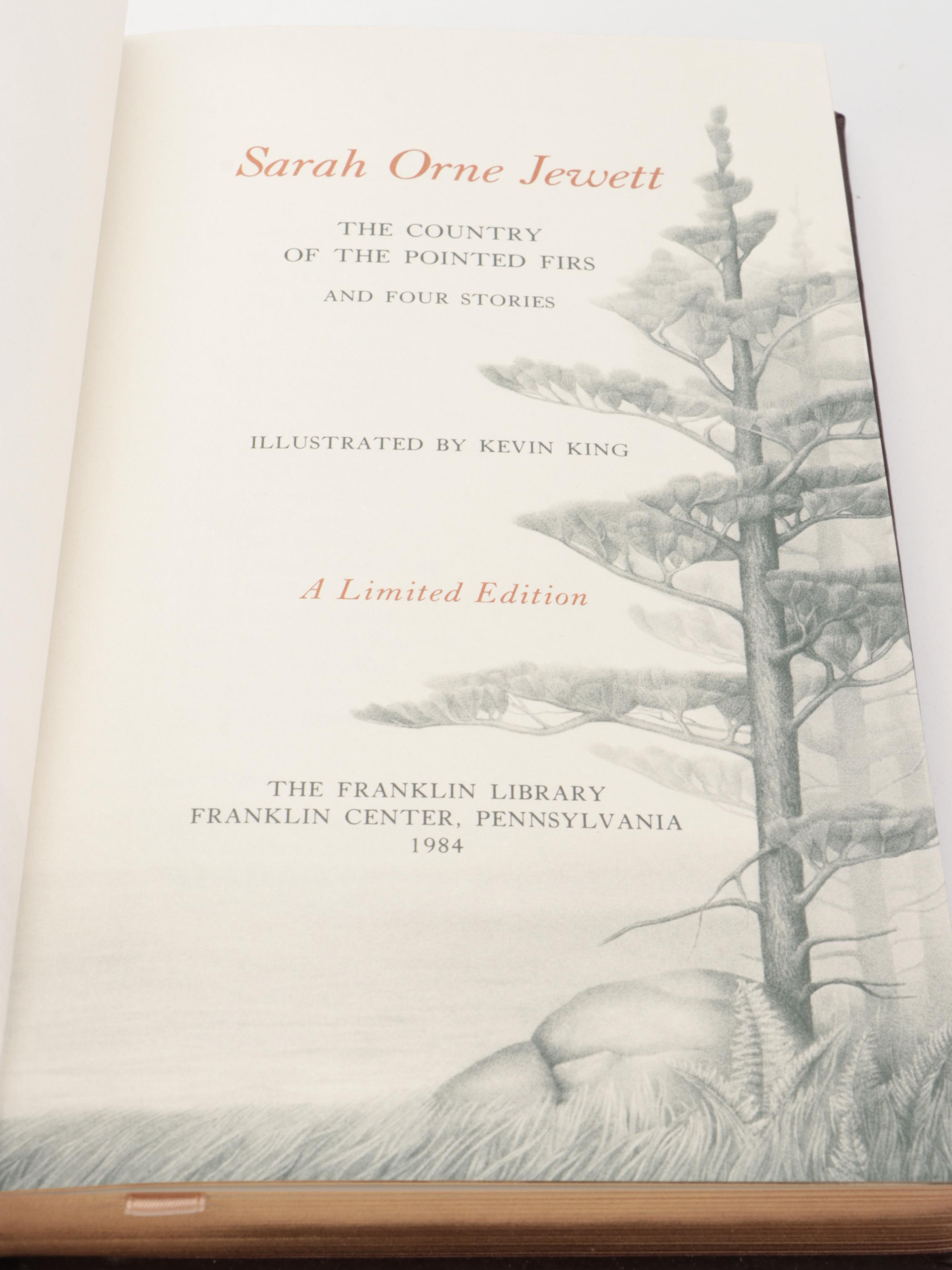 Franklin Library "Here Lies: Collected Stories" by Dorothy Parker and More Books