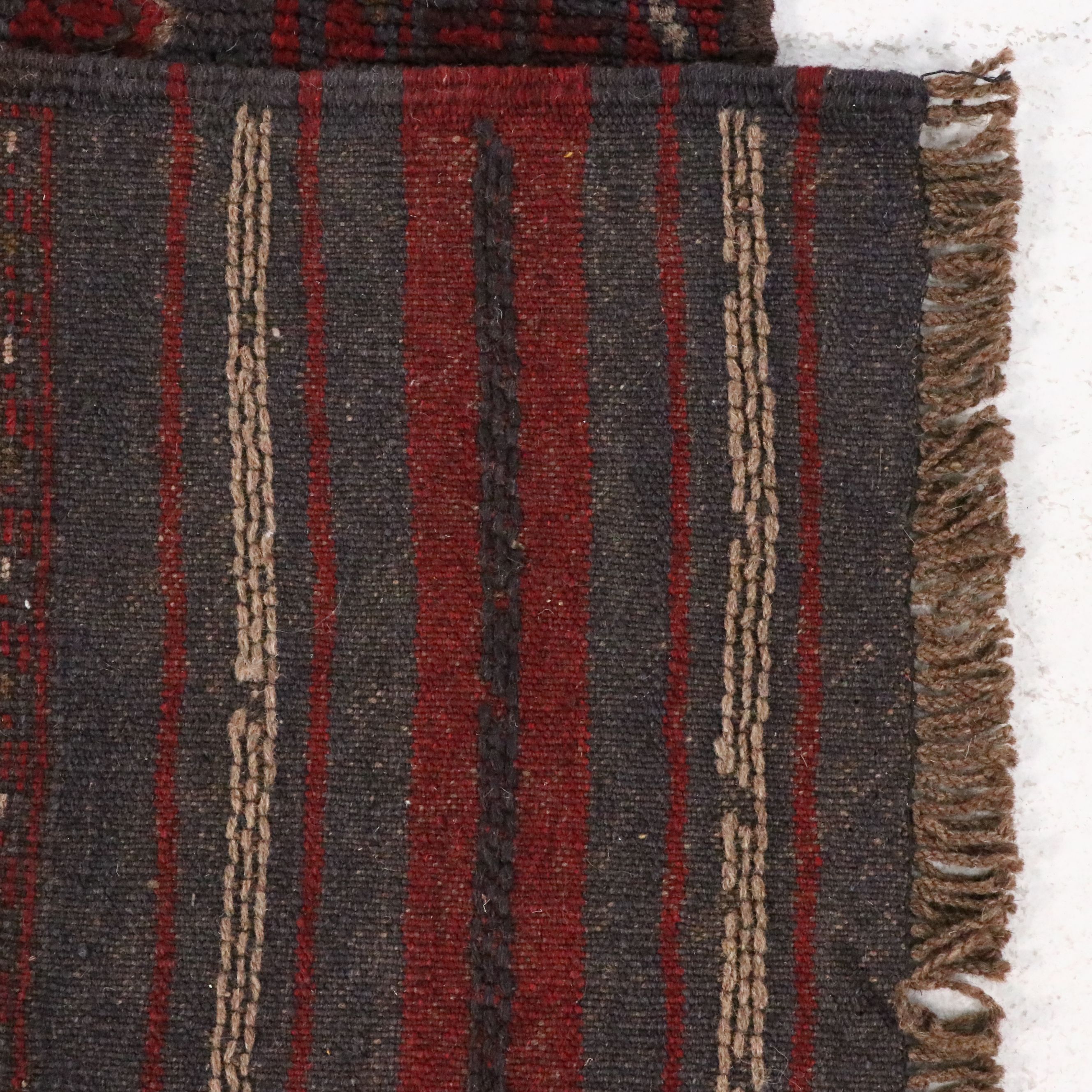 2'1 x 11'8 Handwoven Afghan Mashwani Carpet Runner