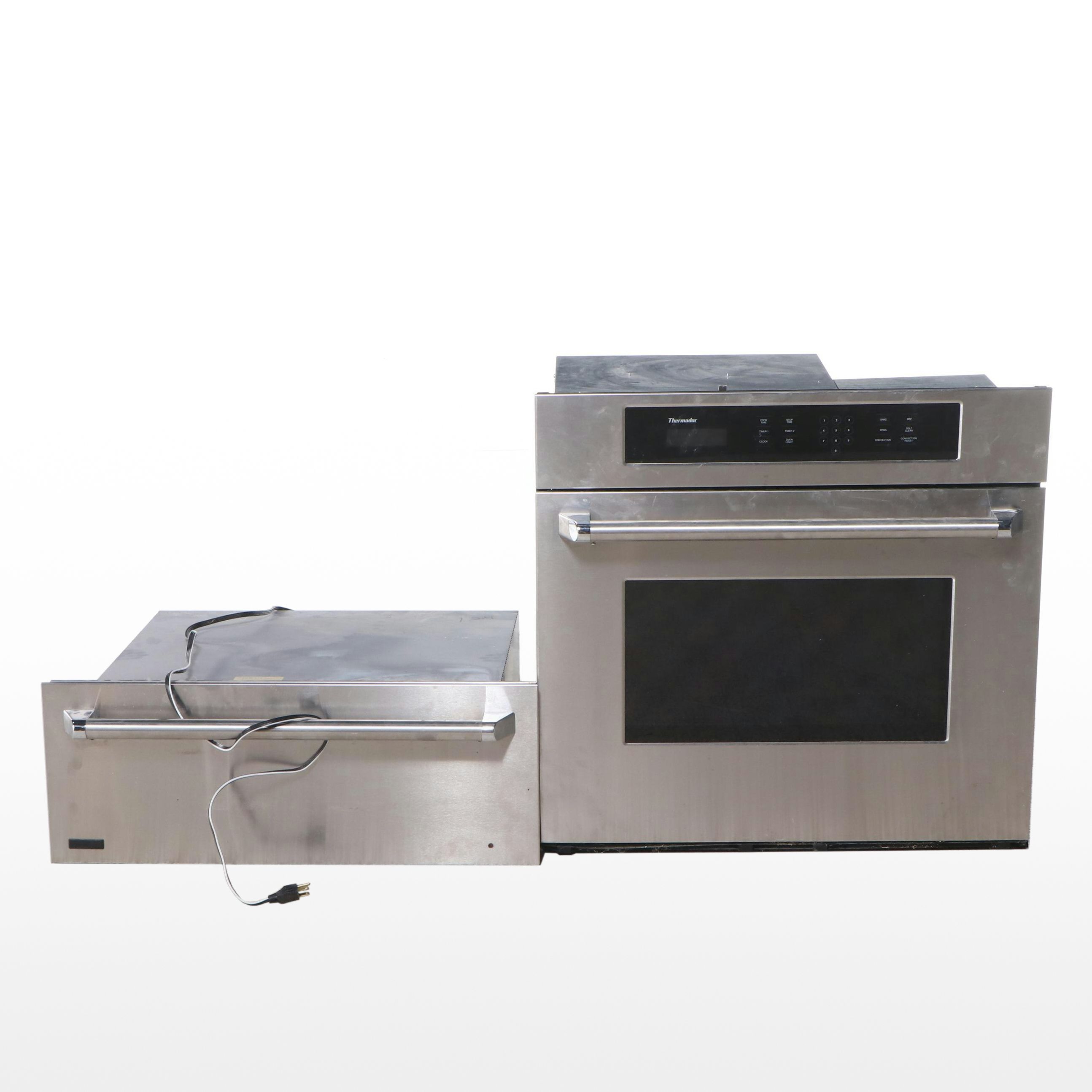 Thermador Built-in Wall Mount Convection Oven with Warming Drawer
