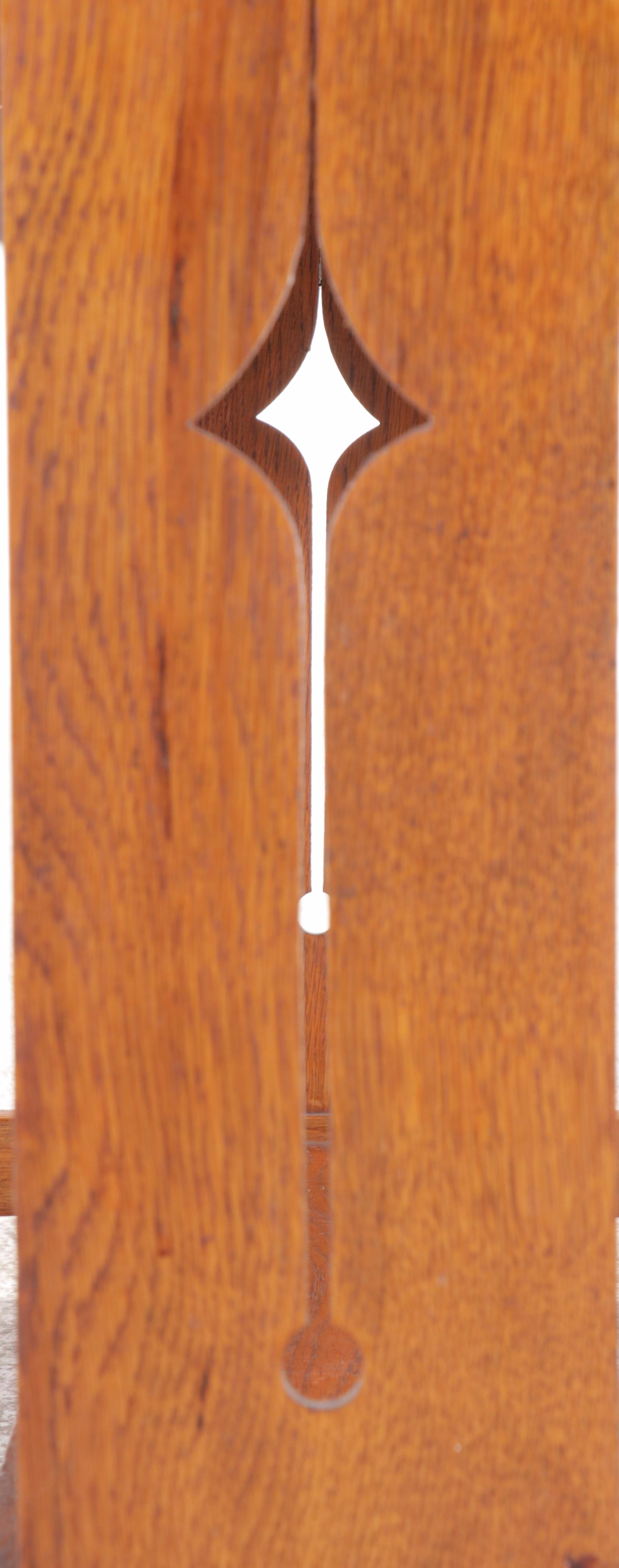 Mission Style Oak Table, 20th Century