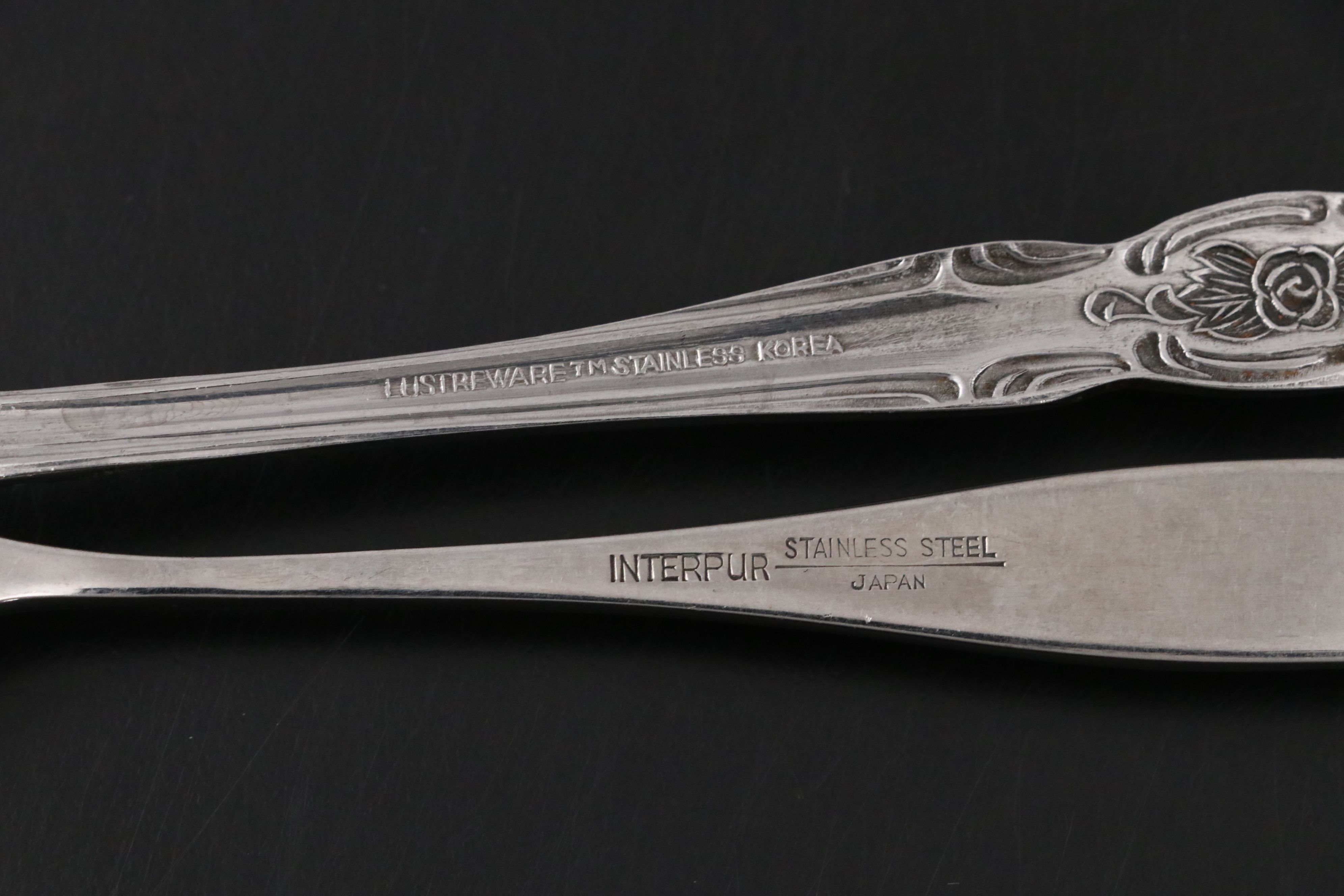 Grand Prix "French Rose" Stainless Steel Flatware