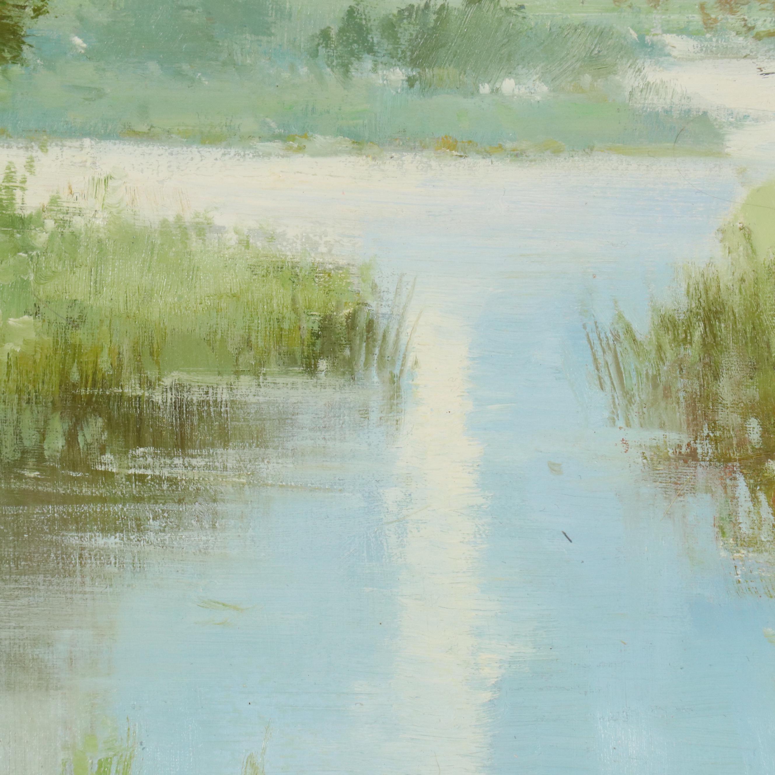 Kingston Landscape Oil Painting, 21st Century