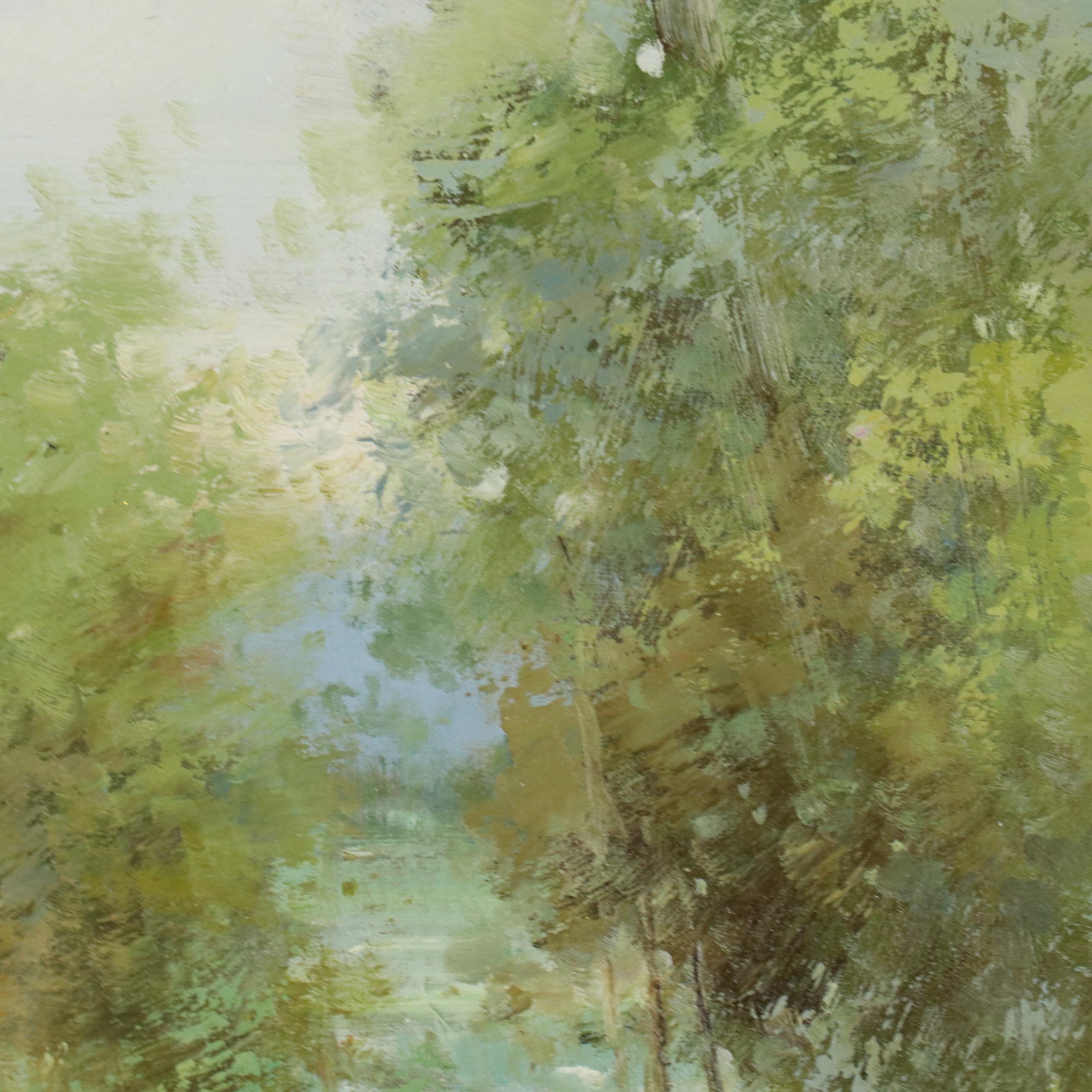 Kingston Landscape Oil Painting, 21st Century