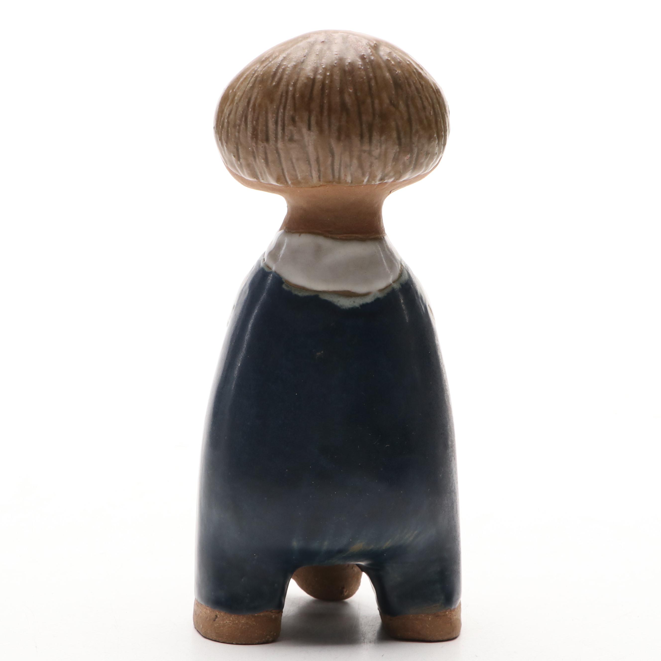 Lisa Larson "Pelle" Art Pottery Figurine, Mid-20th Century