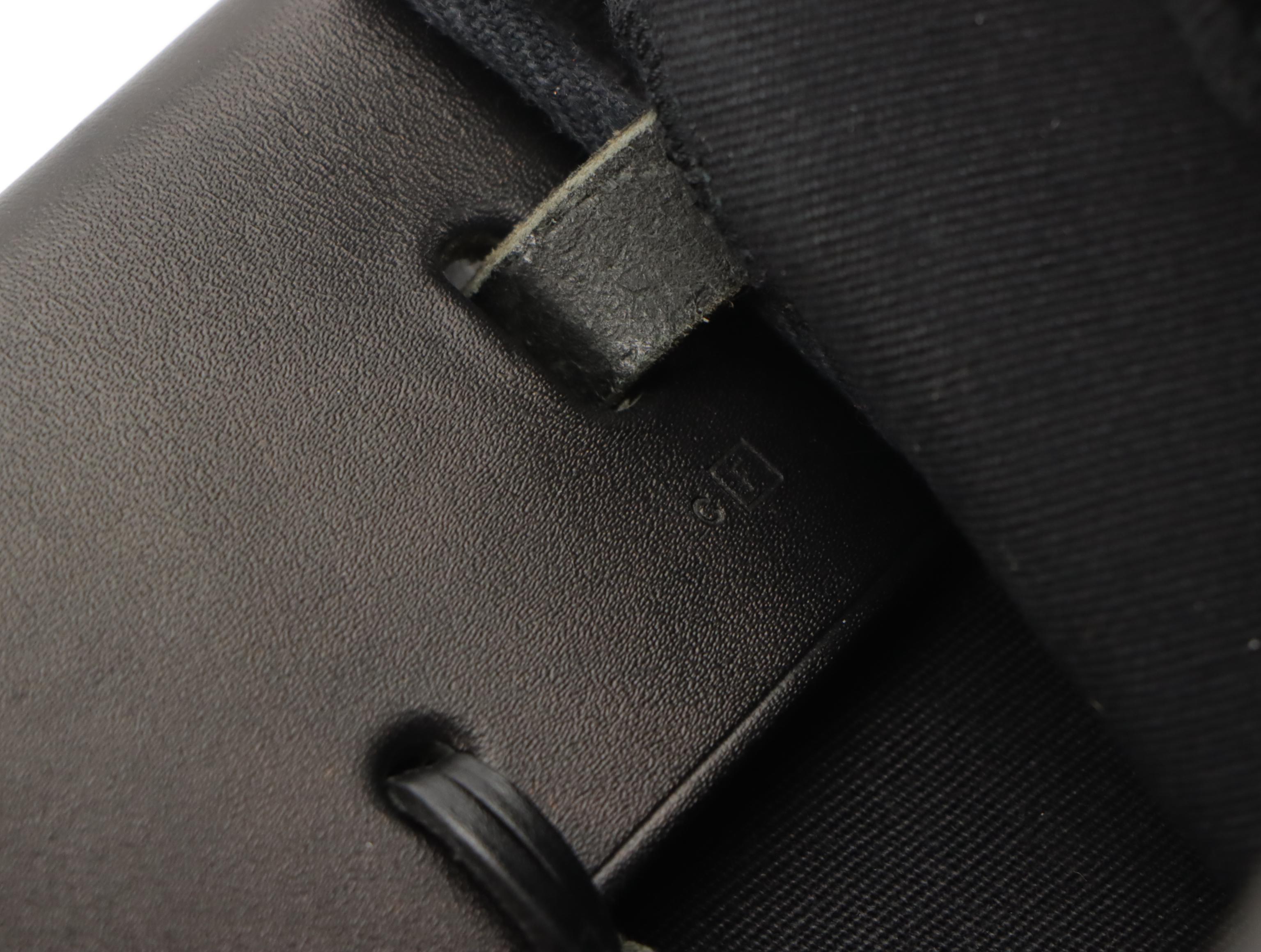 Hermès Herbag Cabas Tote in Cotton Canvas and Leather