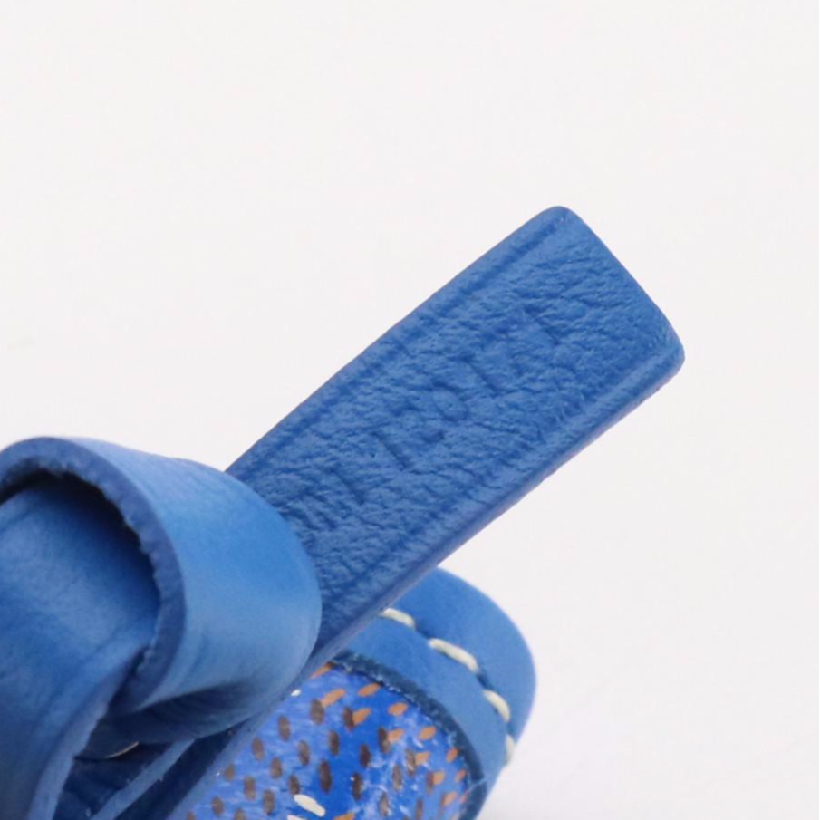 Goyard Saint Louis PM Tote in Blue Goyardine Canvas