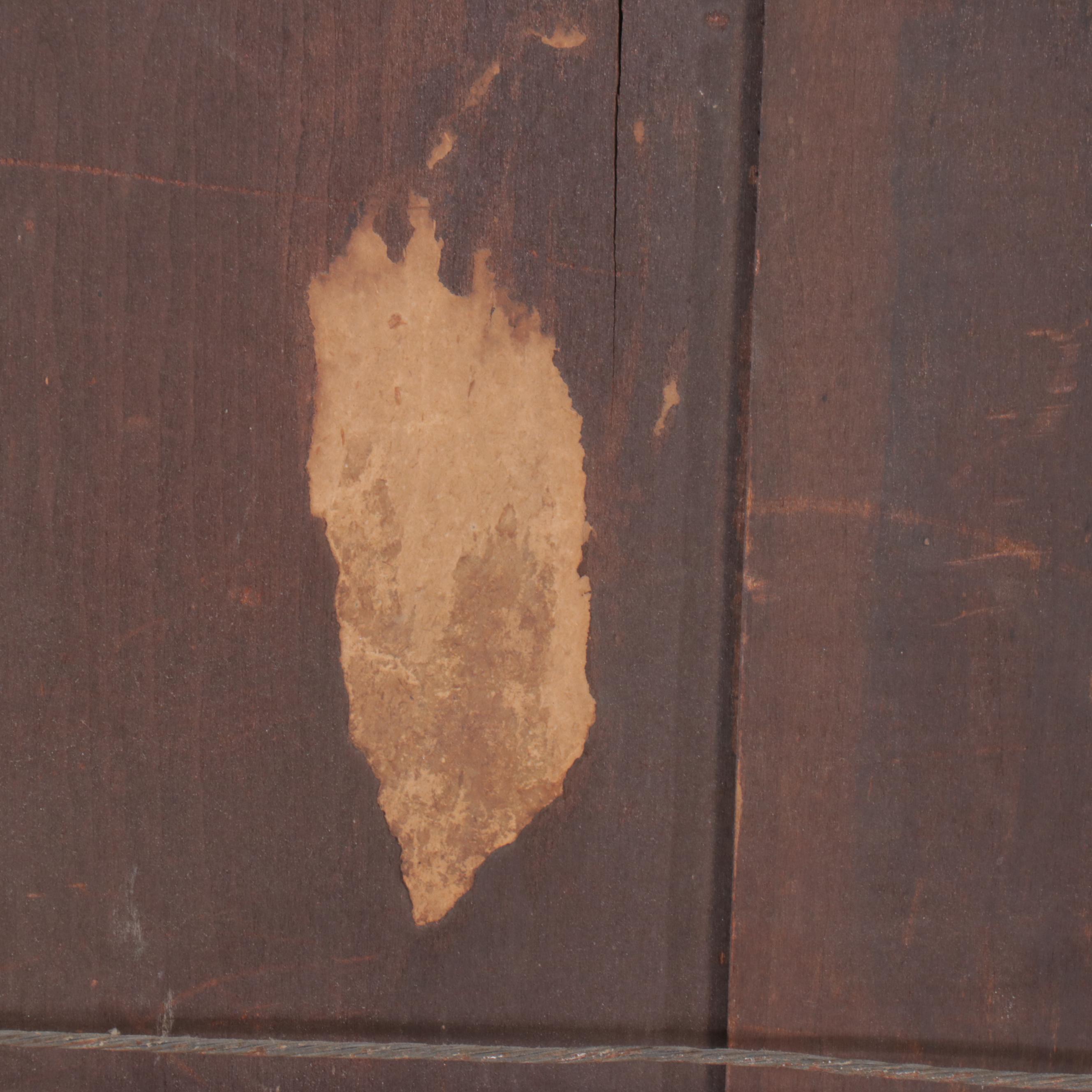 Empire Style Giltwood Framed Wall Mirror, 20th Century