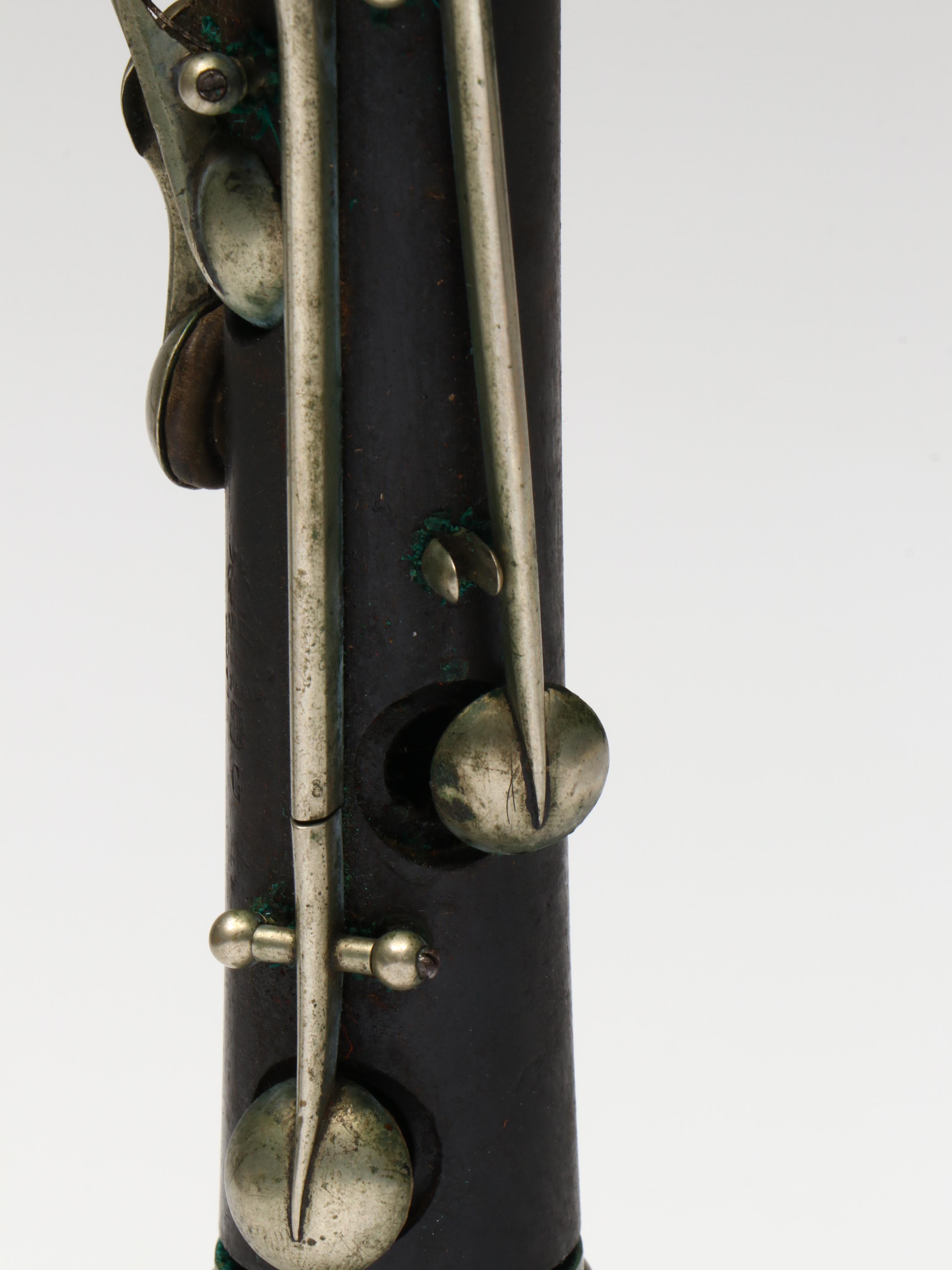 Martin Wood and Metal Clarinet with Leather Case