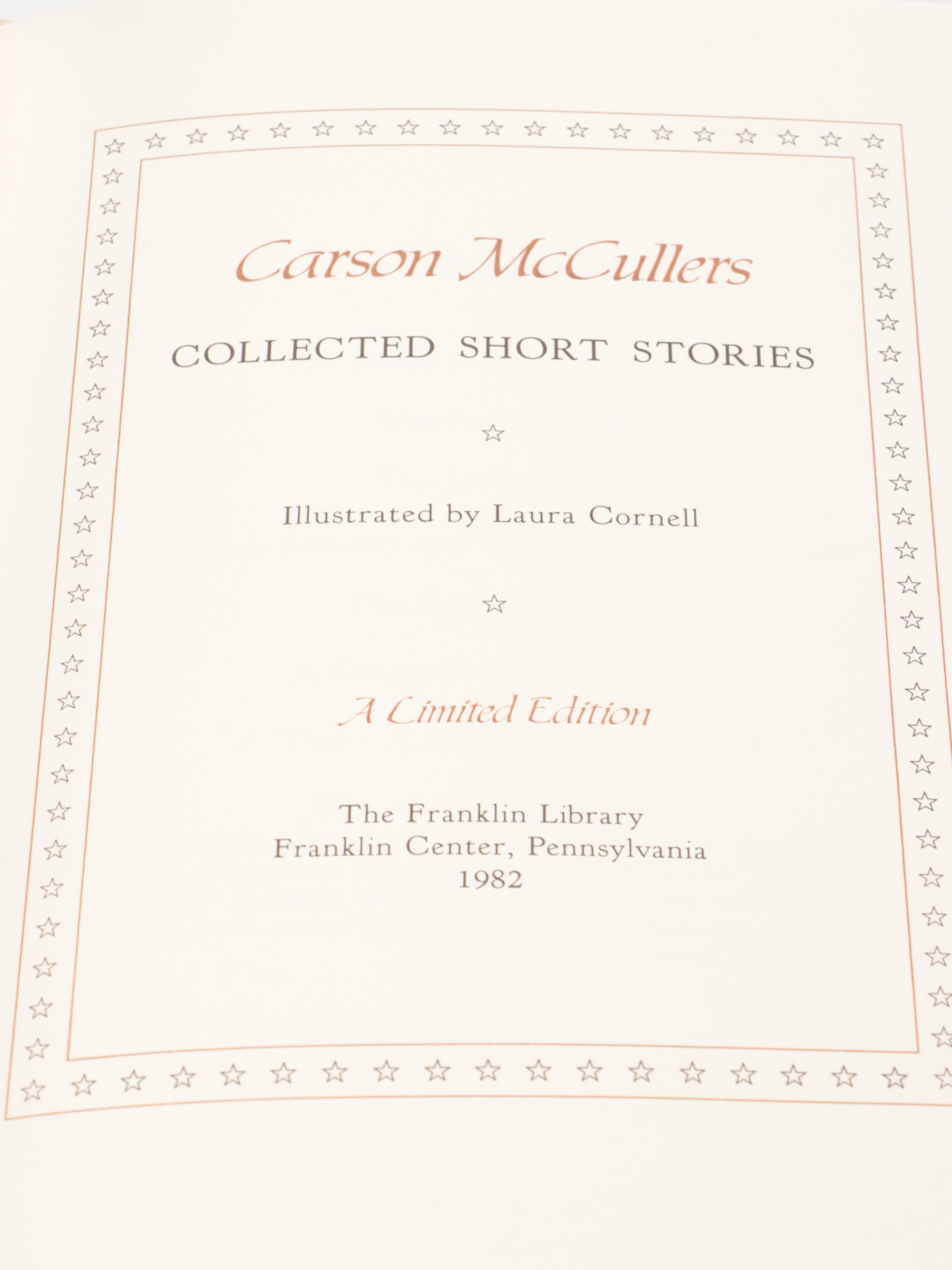 Franklin Library "Here Lies: Collected Stories" by Dorothy Parker and More Books