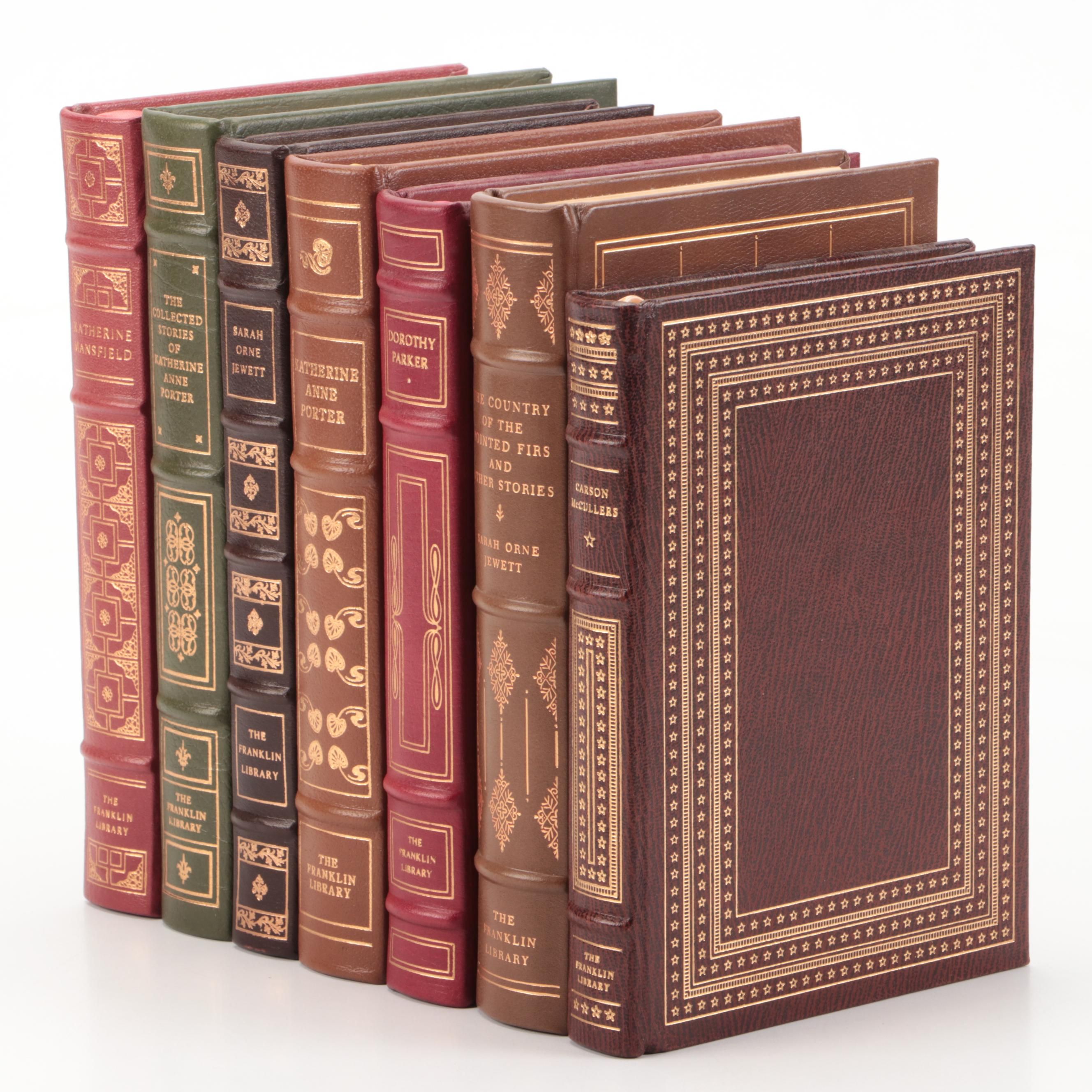 Franklin Library "Here Lies: Collected Stories" by Dorothy Parker and More Books