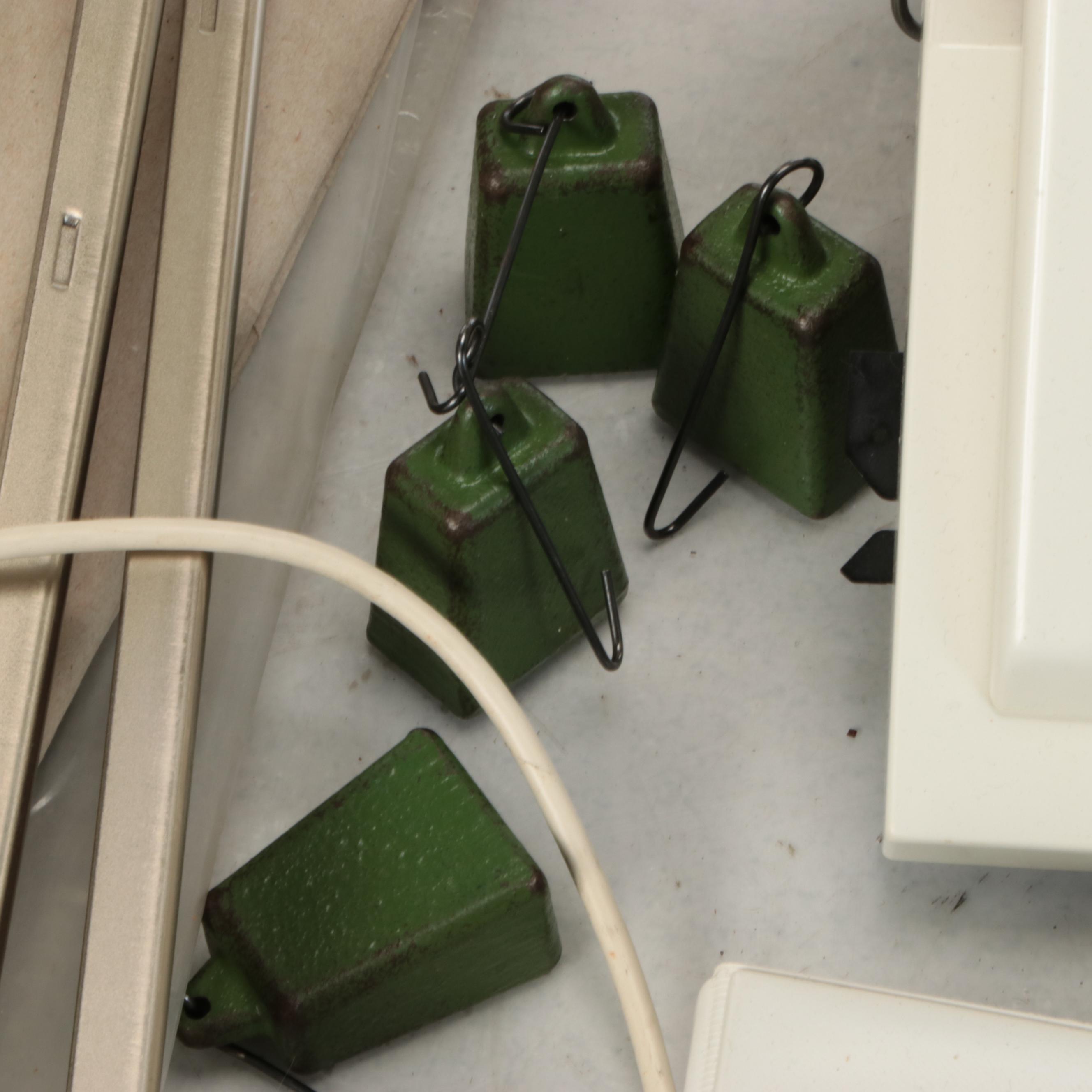 Passap Electronic 6000 Knitting Machine with Other Knitting Equipment