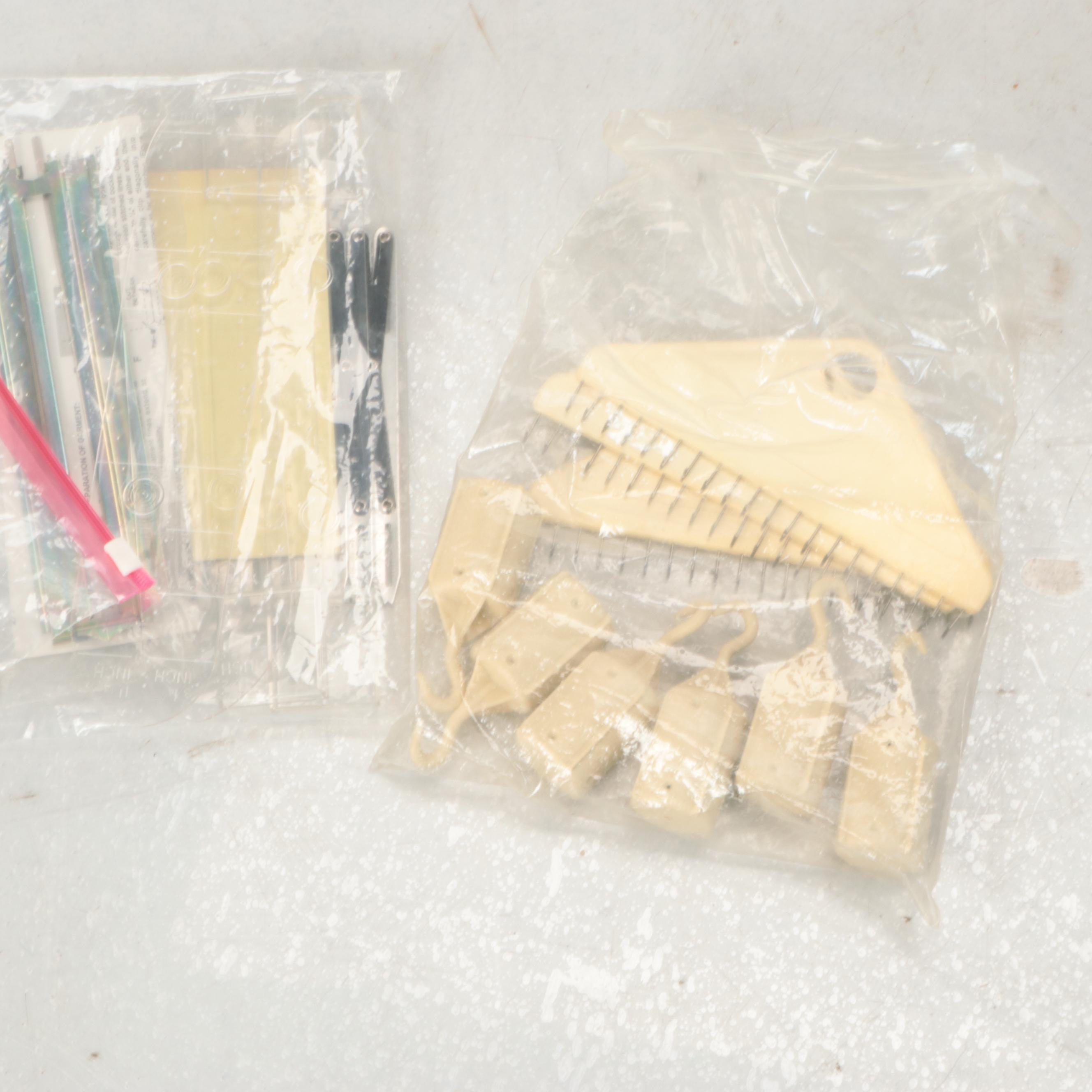 Passap Electronic 6000 Knitting Machine with Other Knitting Equipment