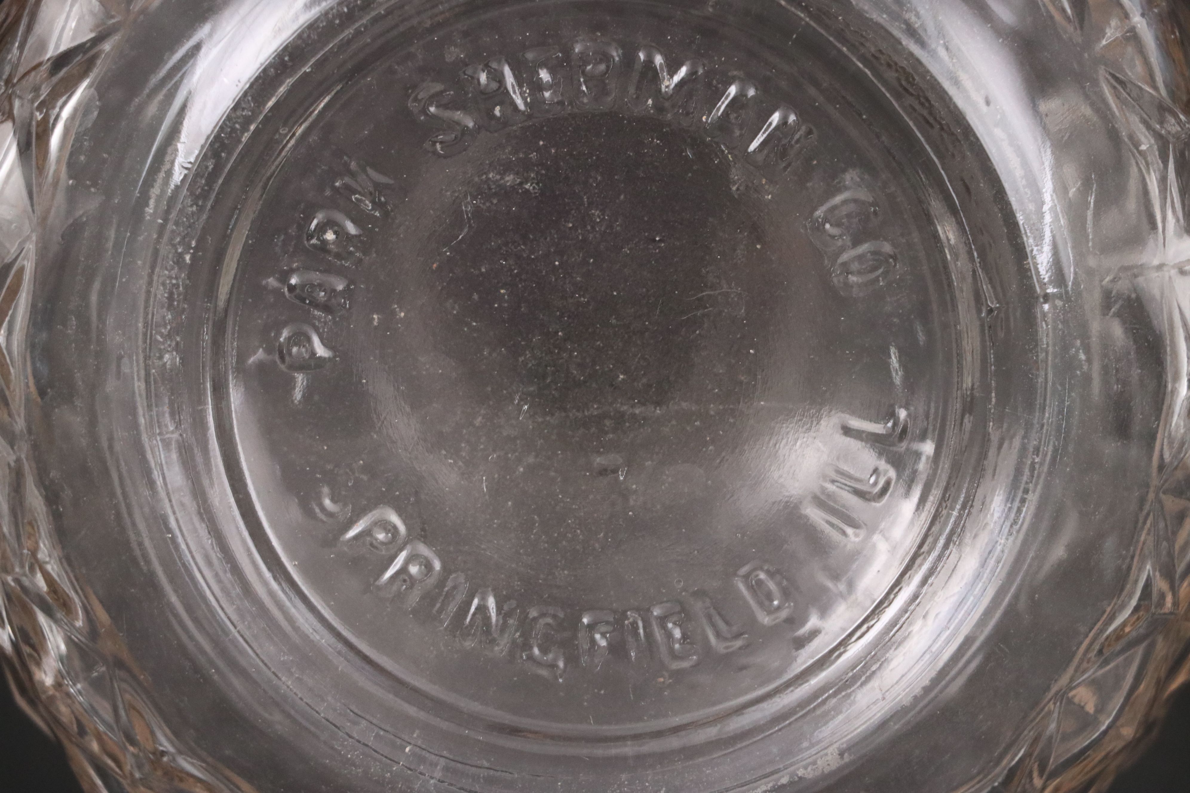 Tiffany & Co. for Seagram Glass Decanter with Other Glass Tableware