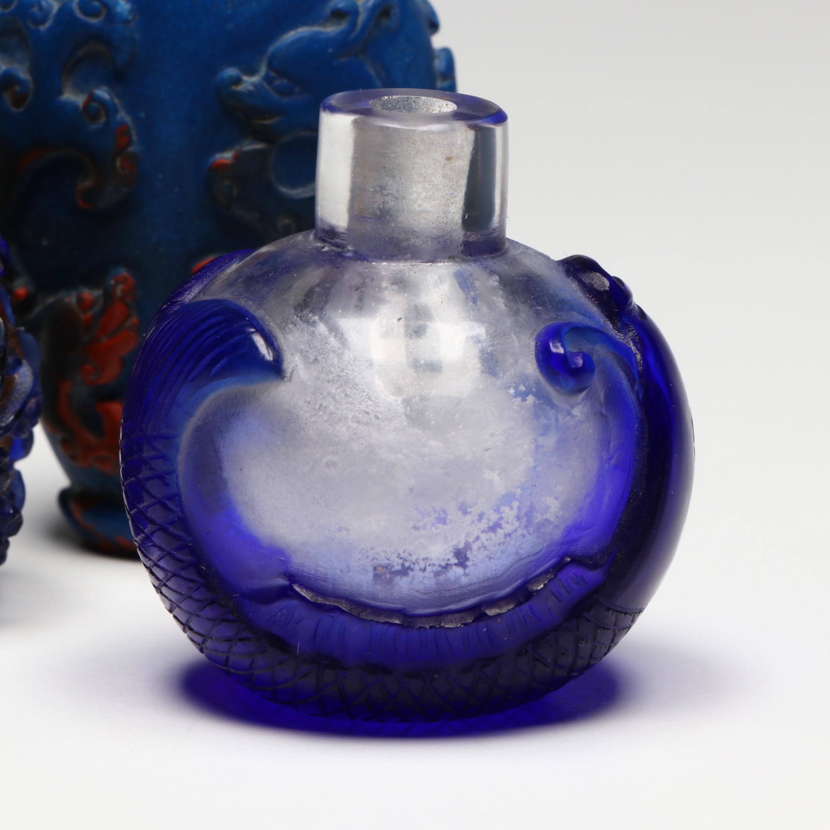 Chinese Peking Glass Snuff Bottles