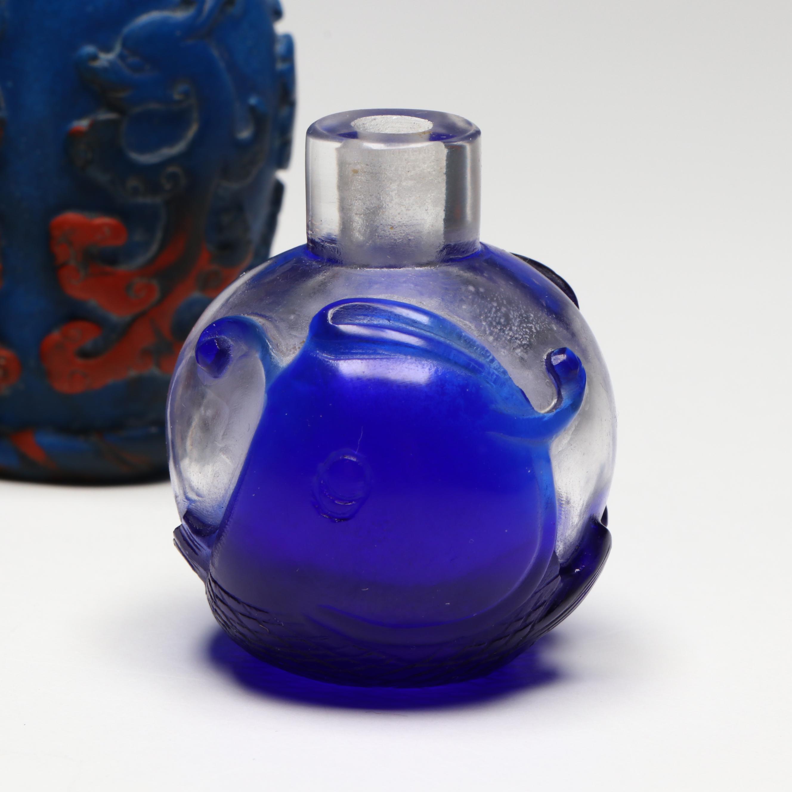 Chinese Peking Glass Snuff Bottles