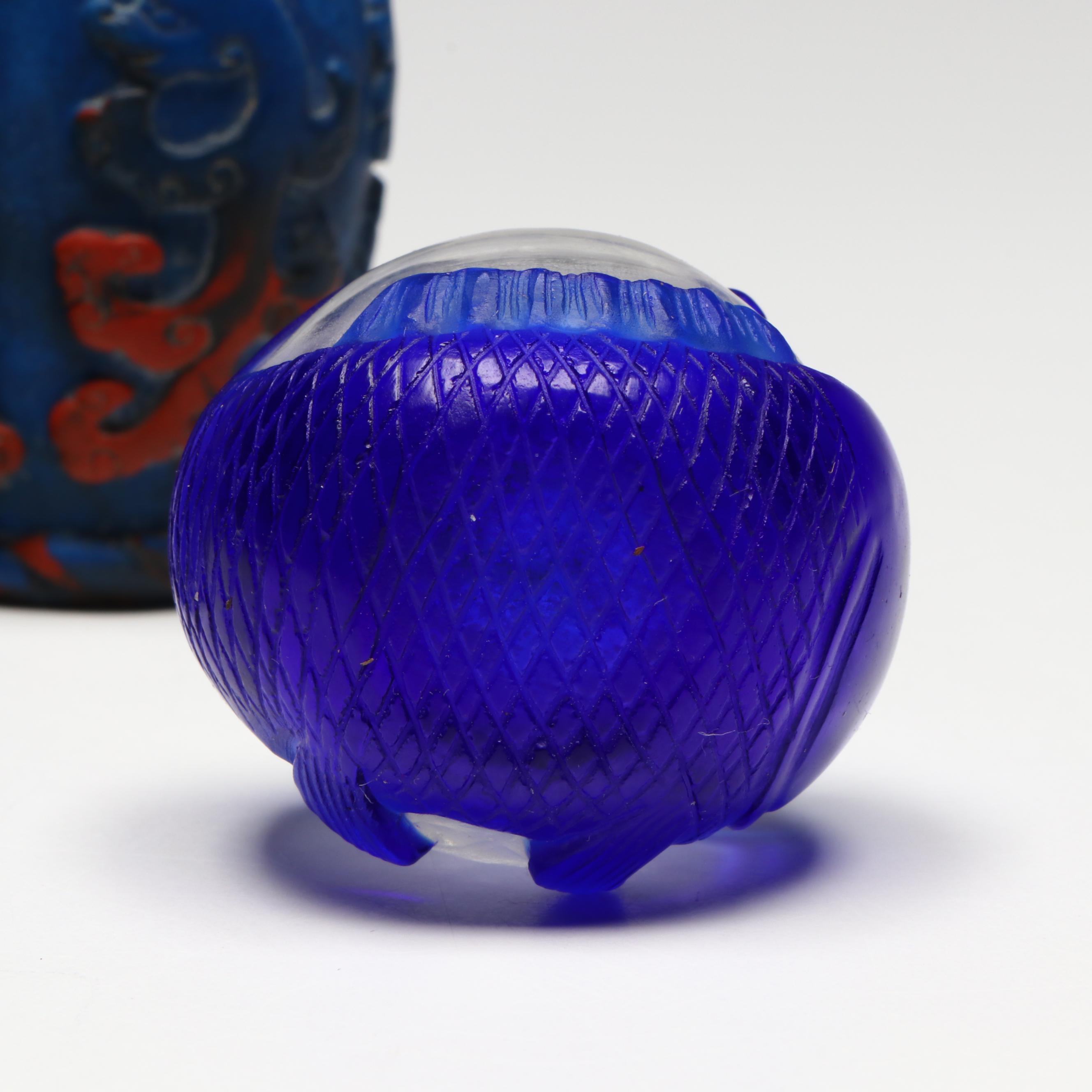 Chinese Peking Glass Snuff Bottles