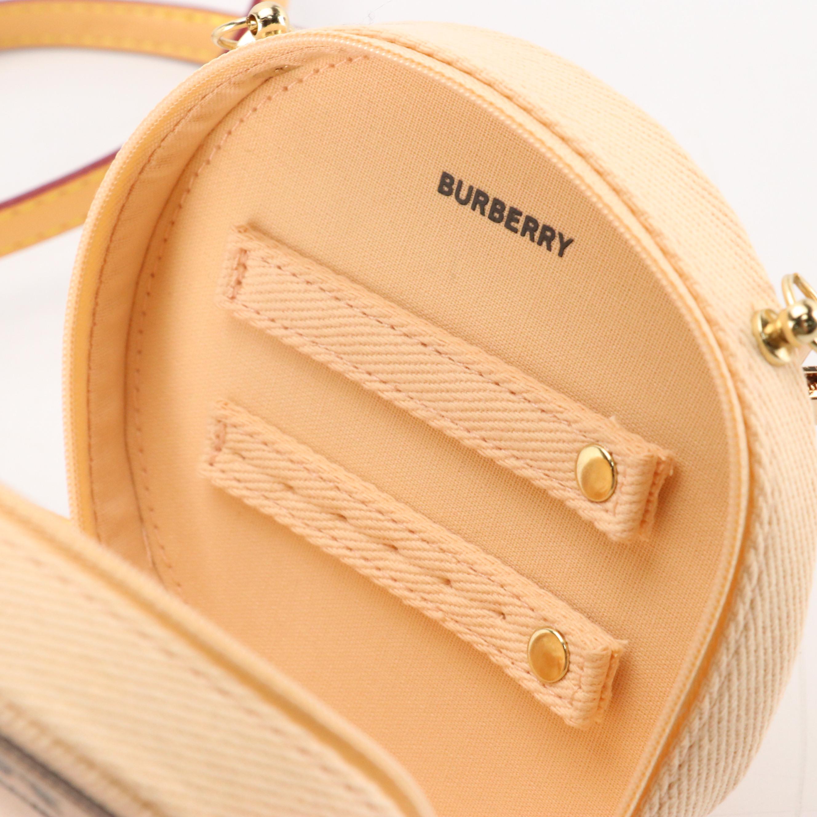 Burberry Goddess Promotional Zip-Around Case with Added Leather Strap