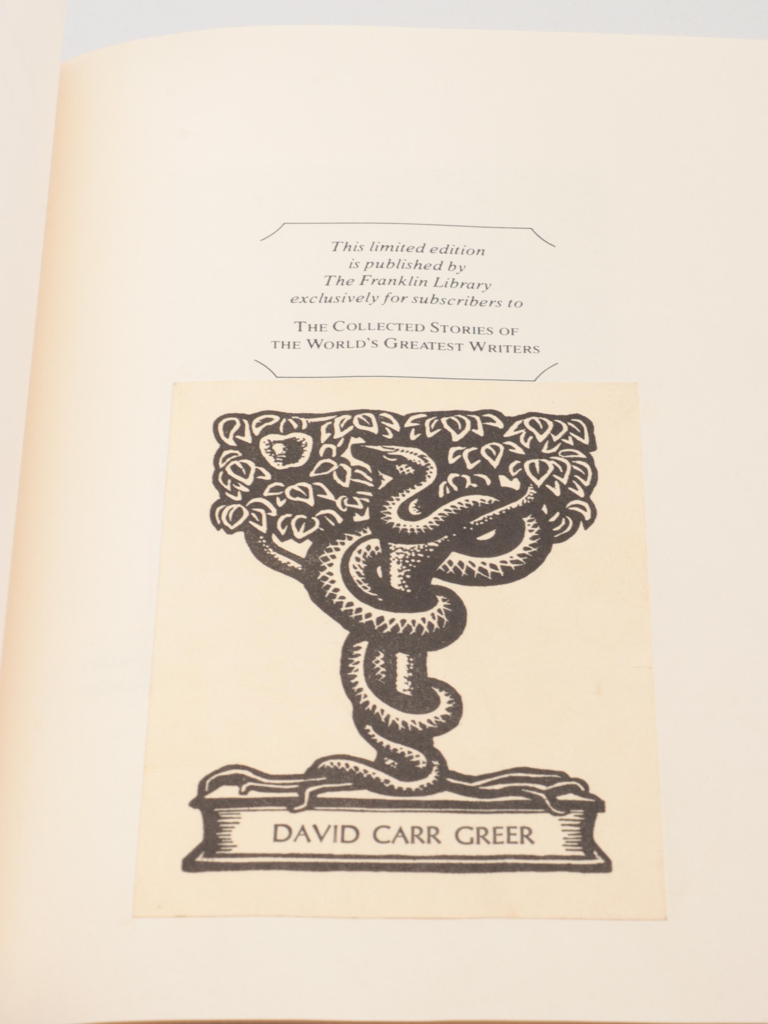 Franklin Library "Humboldt's Gift" by Saul Bellow and More Literary Classics