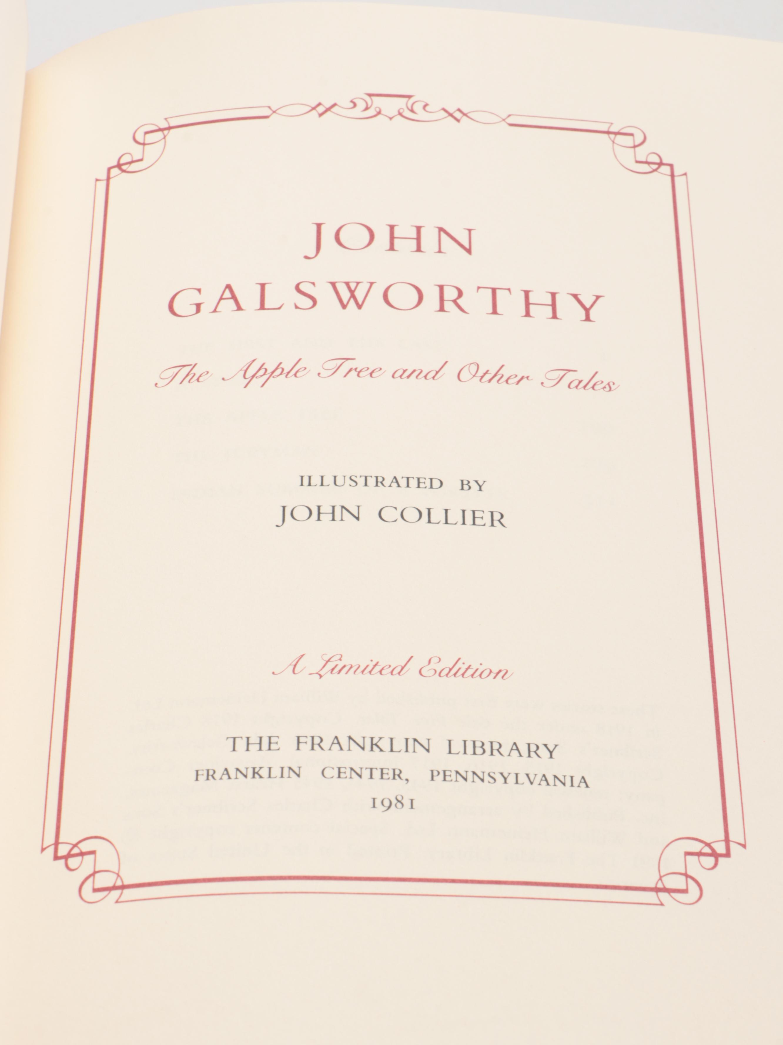 Franklin Library "Humboldt's Gift" by Saul Bellow and More Literary Classics